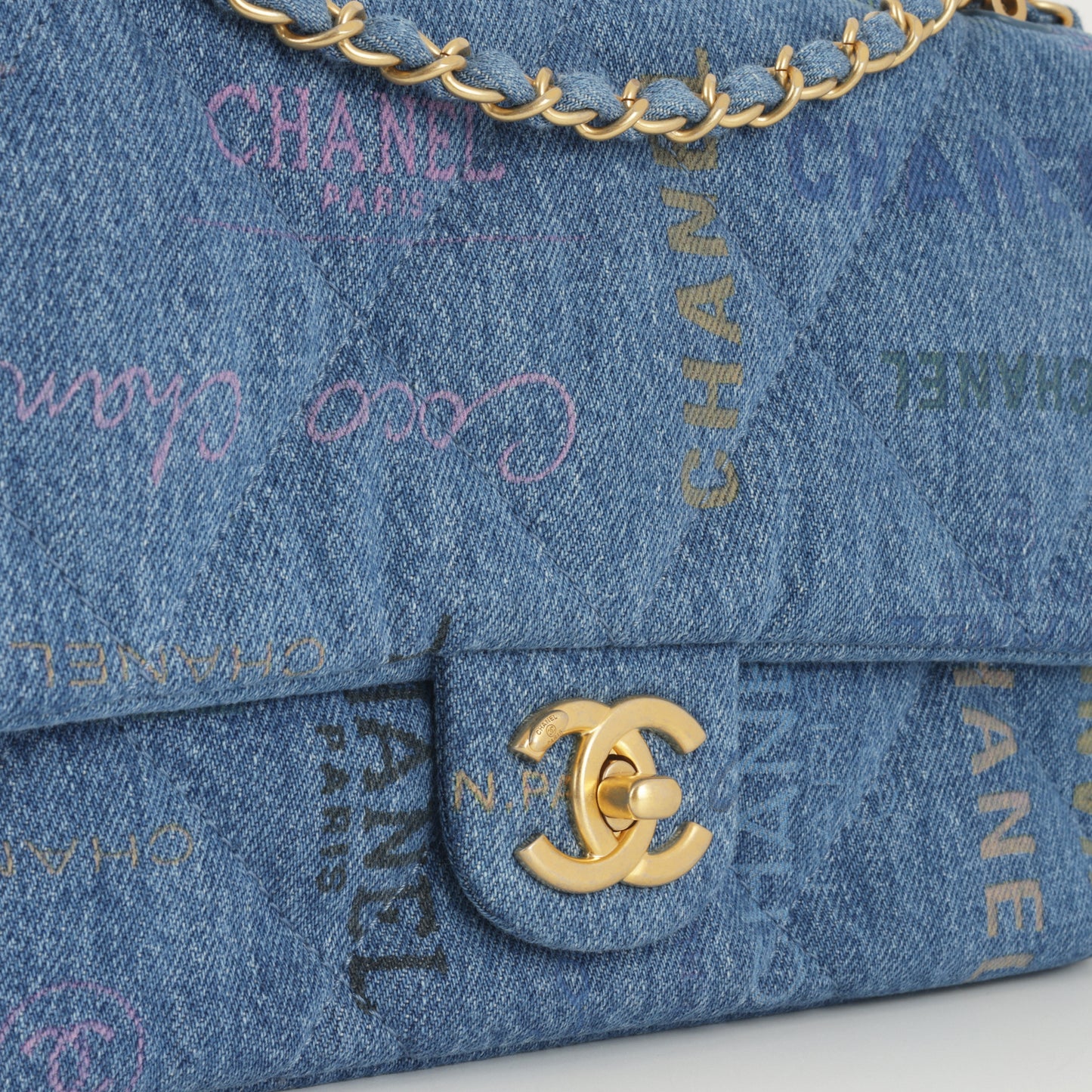 Medium Denim Mood Flap