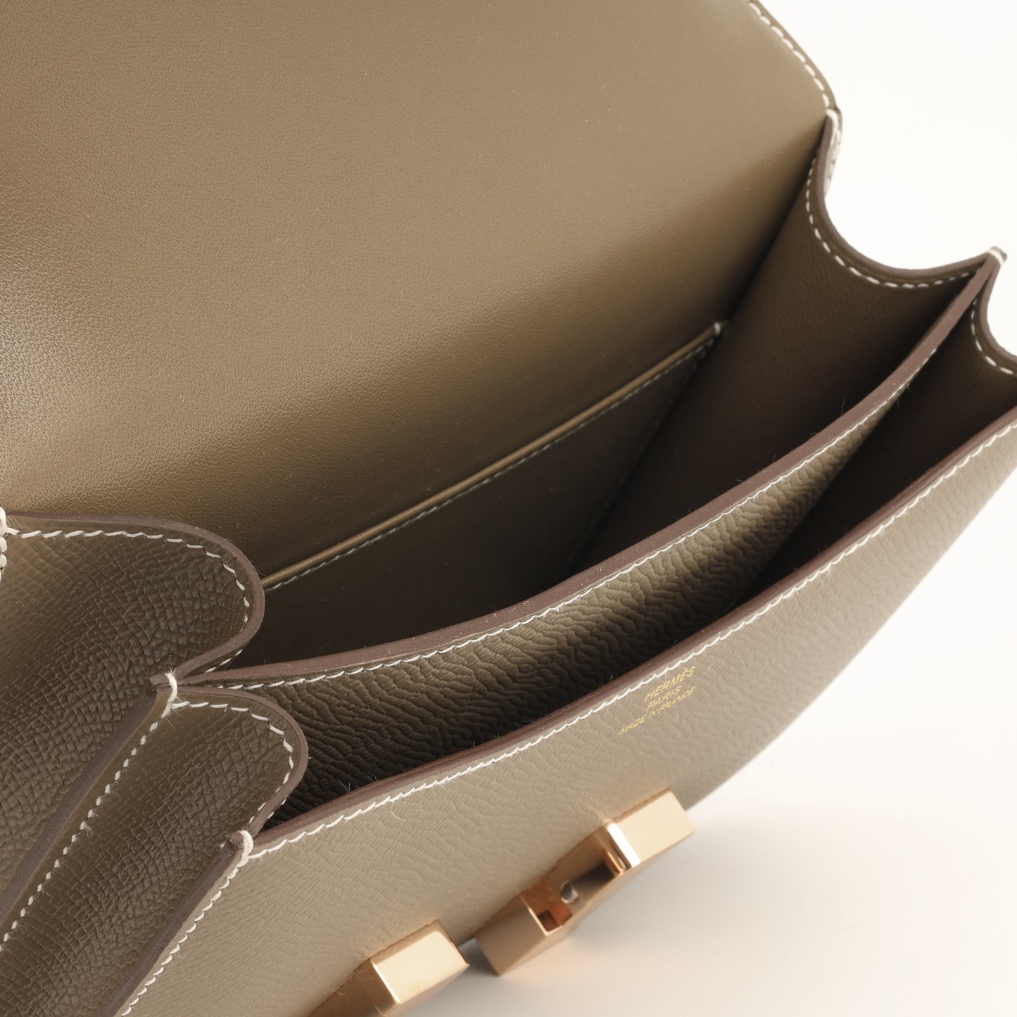 Hermès Constance 18 - Etoupe Epsom | Rose Gold Hardware