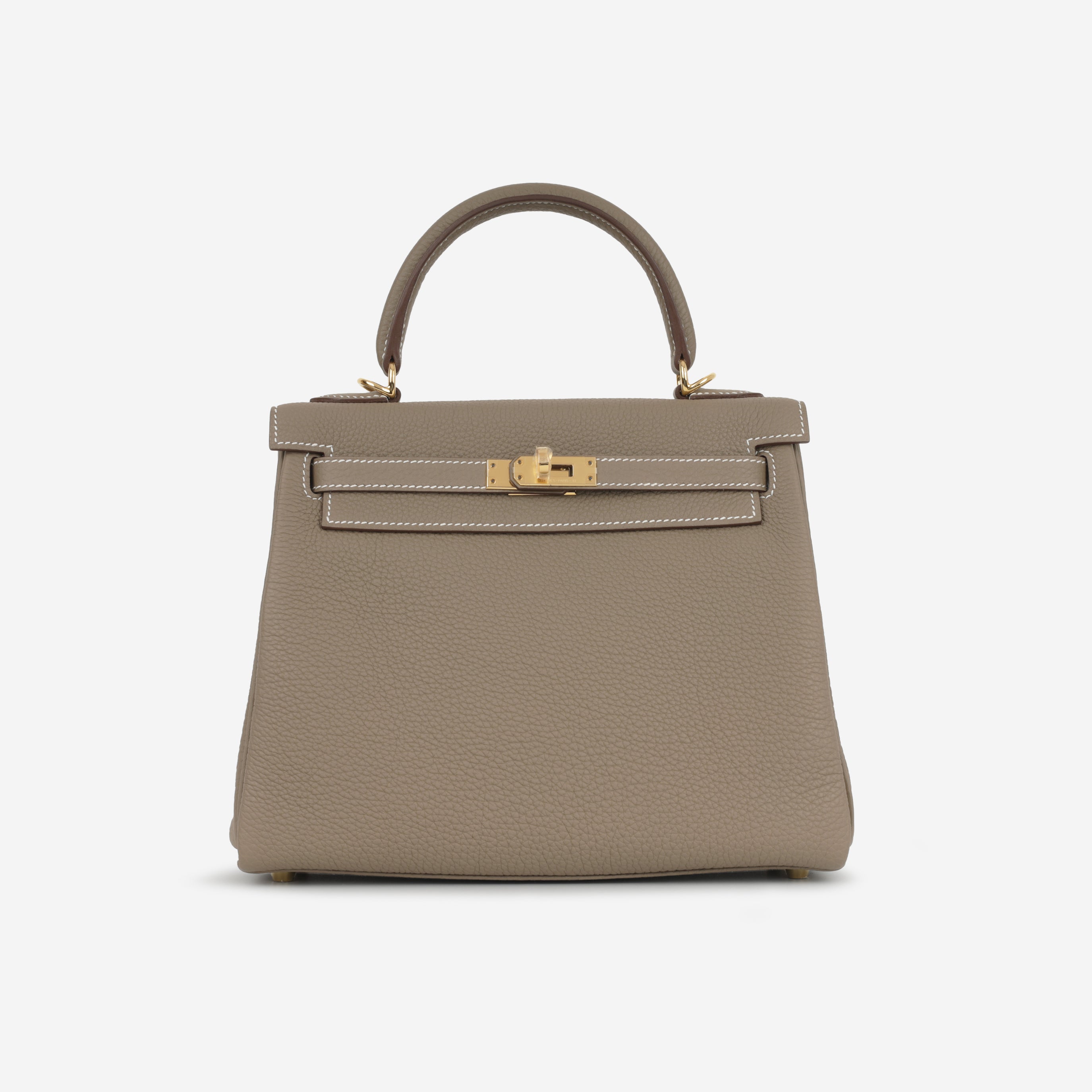 Hermès - Kelly 25 - Etoupe Togo GHW - 2024 - Brand New – Bagista