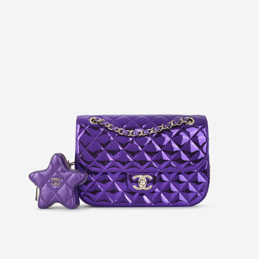 Small Seasonal Flap W/Star Pouch