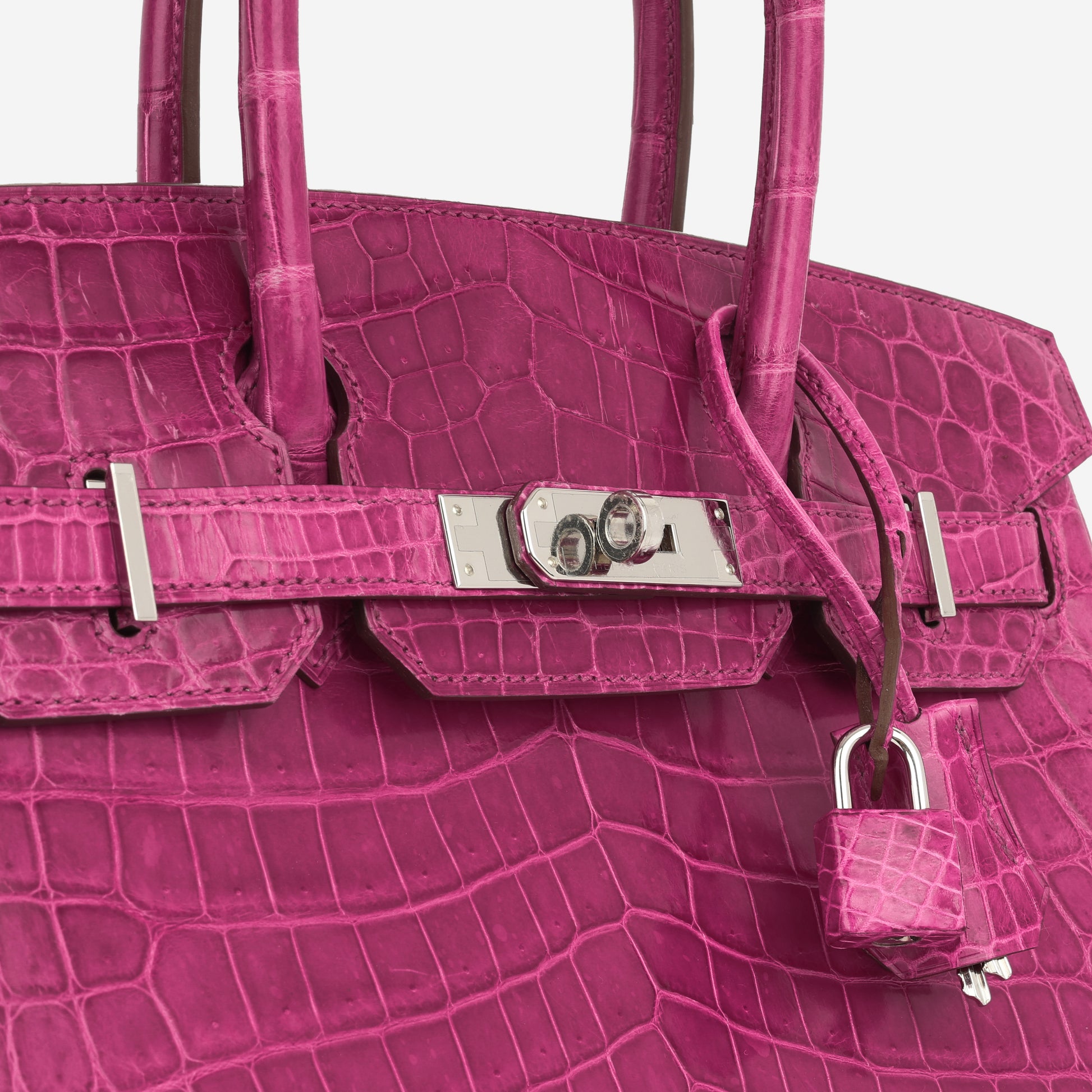 Hermès Birkin 30 Rose Scheherazade Crocodile Niloticus PHW