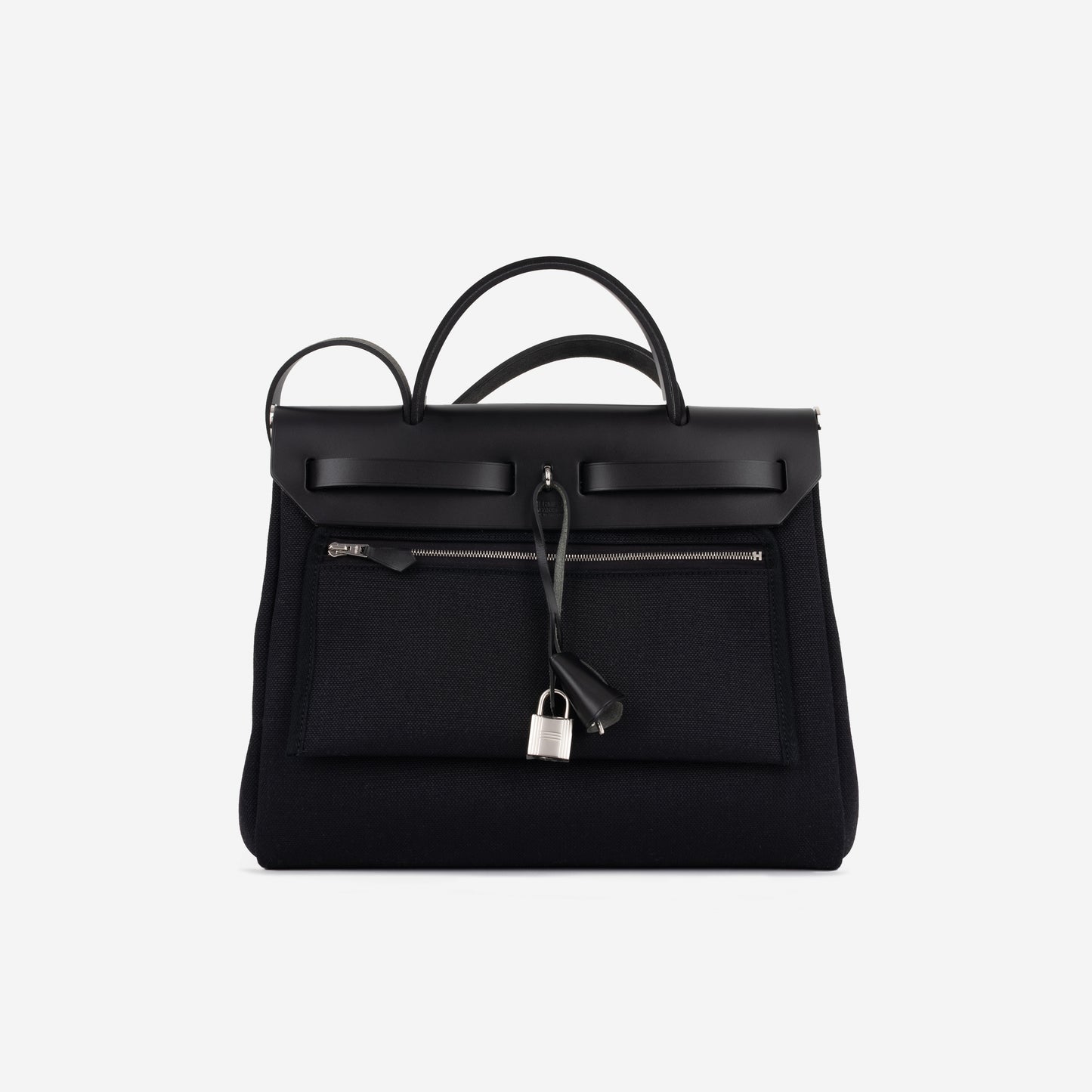 Hermès Herbag 31 - Noir Canvas | Palladium Hardware