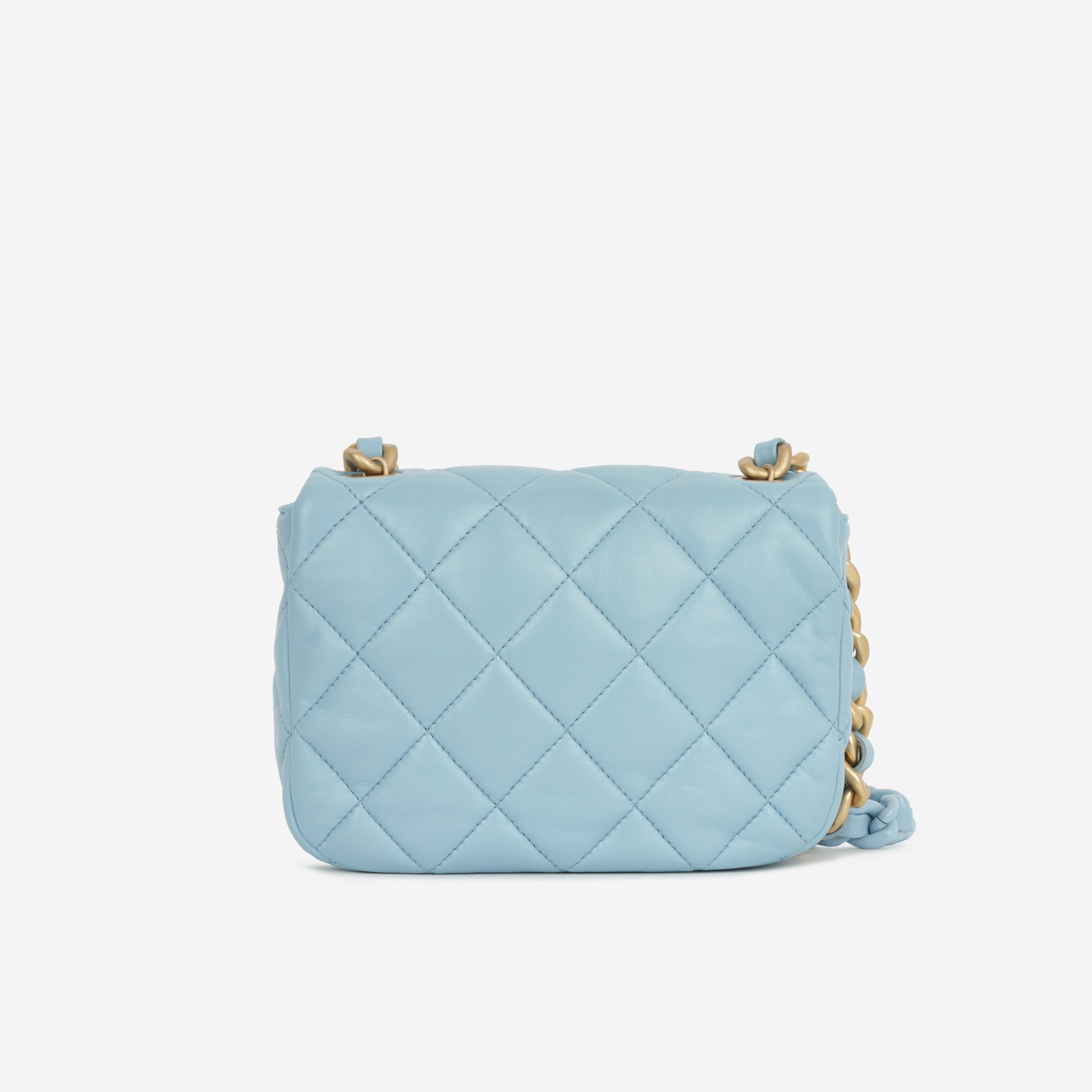 Chanel - Candy Chain Flap - Blue Lambskin GHW - Plaque Series