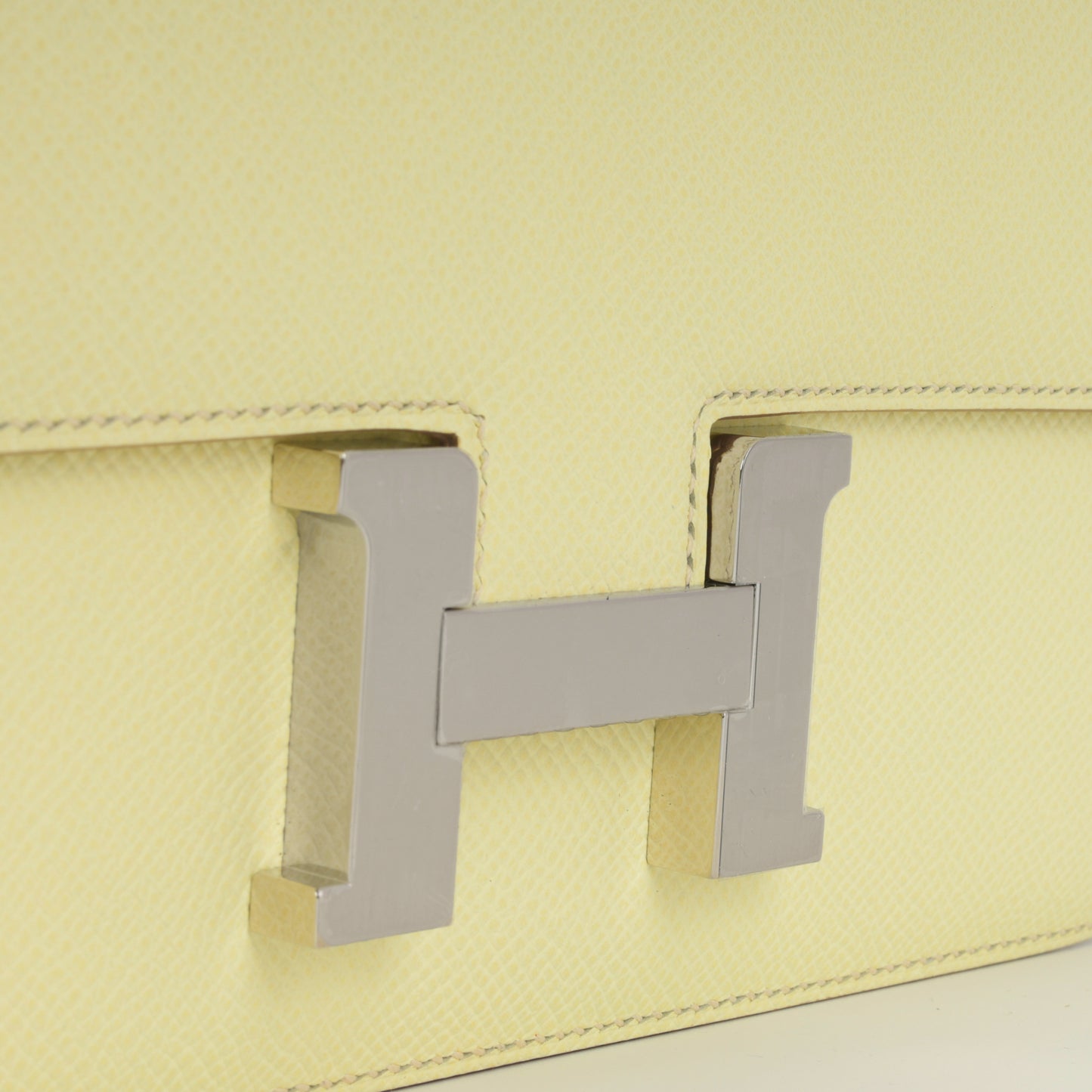 Hermès Constance Elan - Jaune Milton Epsom | Palladium Hardware