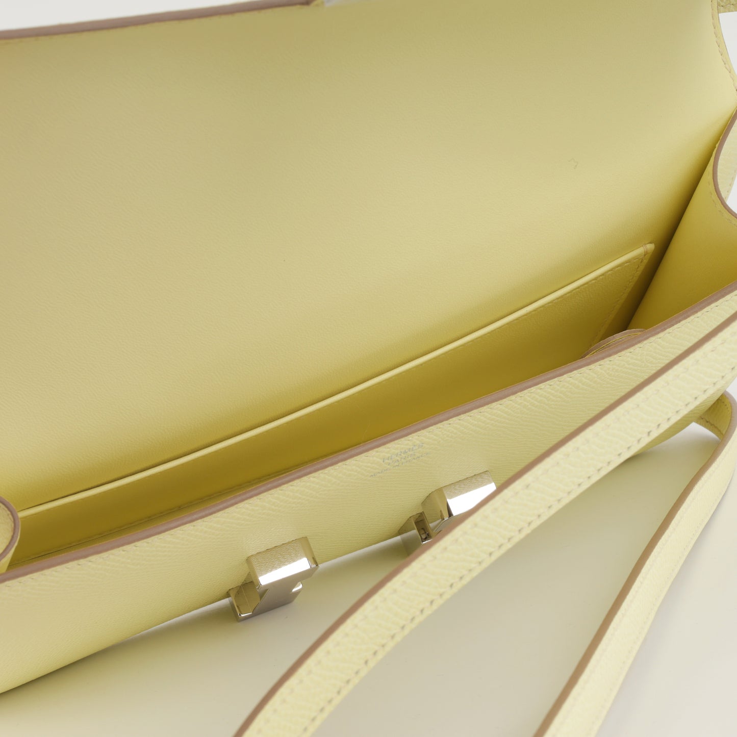 Hermès Constance Elan - Jaune Milton Epsom | Palladium Hardware