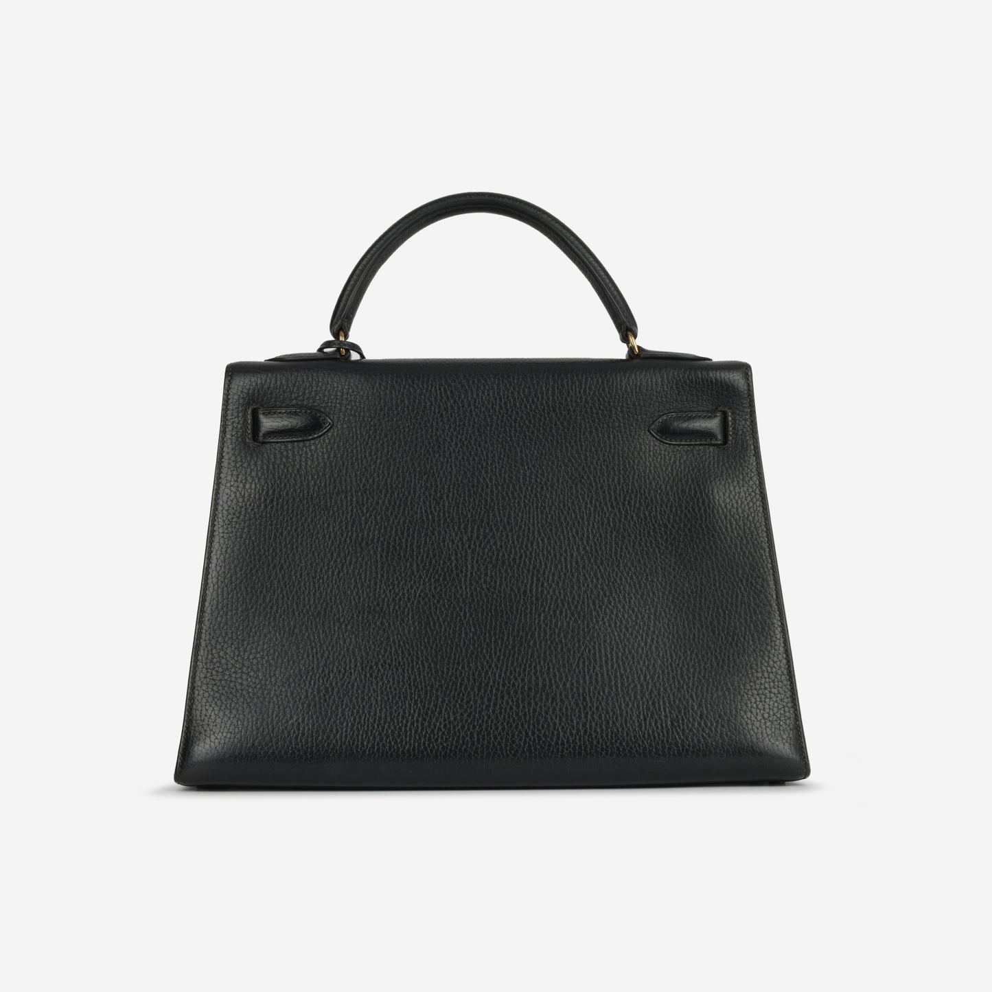Hermès Kelly 32 - Noir Fjord | Gold Hardware
