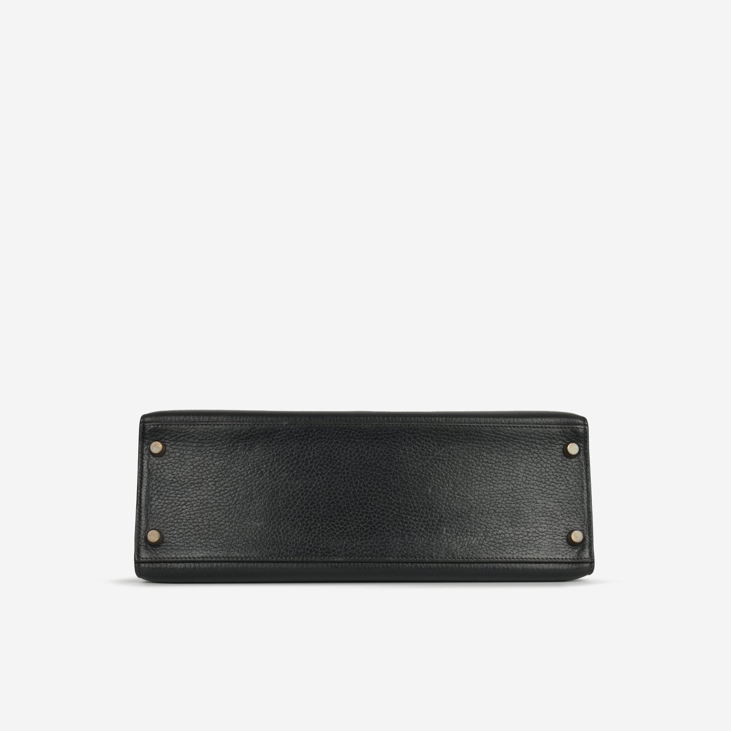 Hermès Kelly 32 - Noir Fjord | Gold Hardware