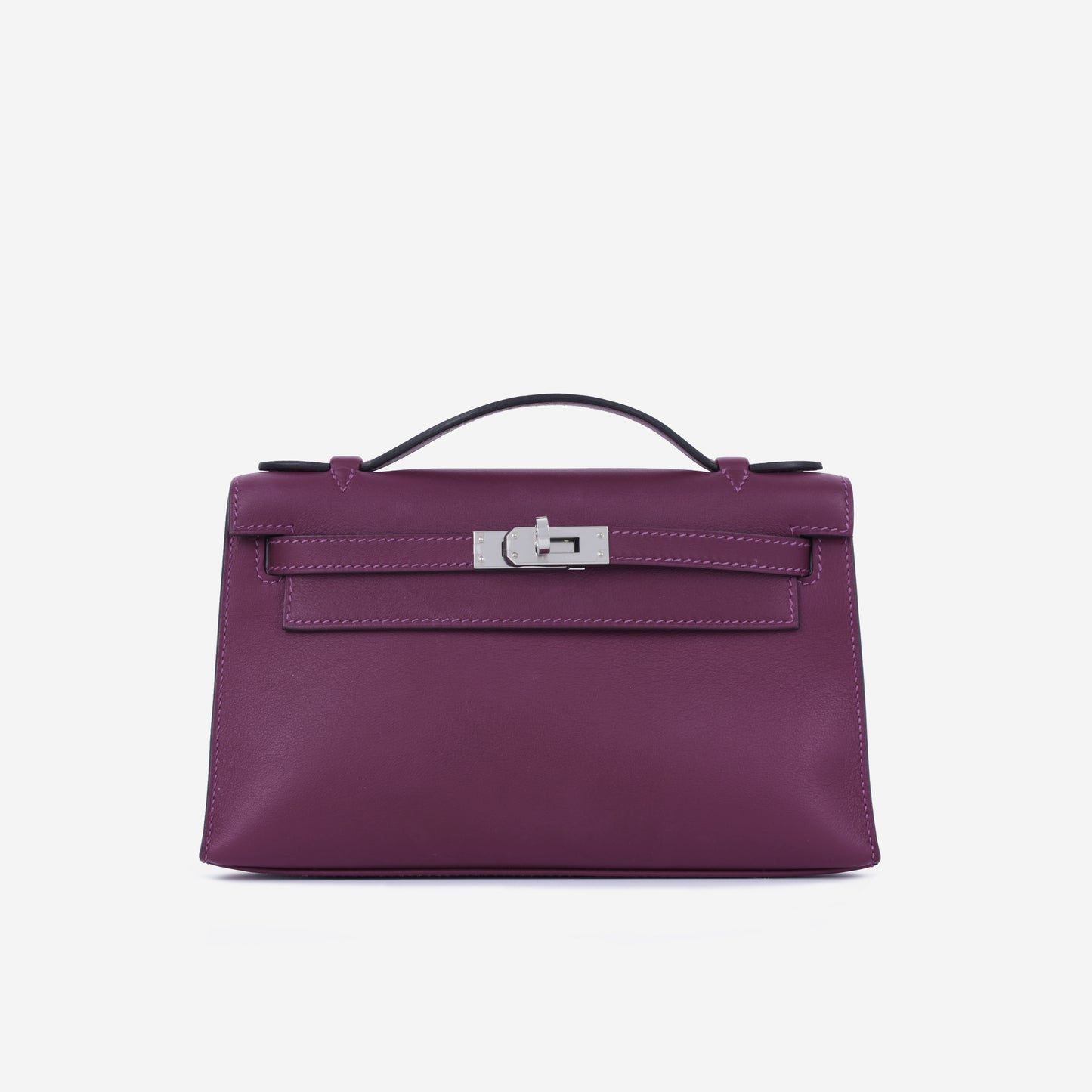 Hermès Kelly Pochette - Anemone Swift | Palladium Hardware