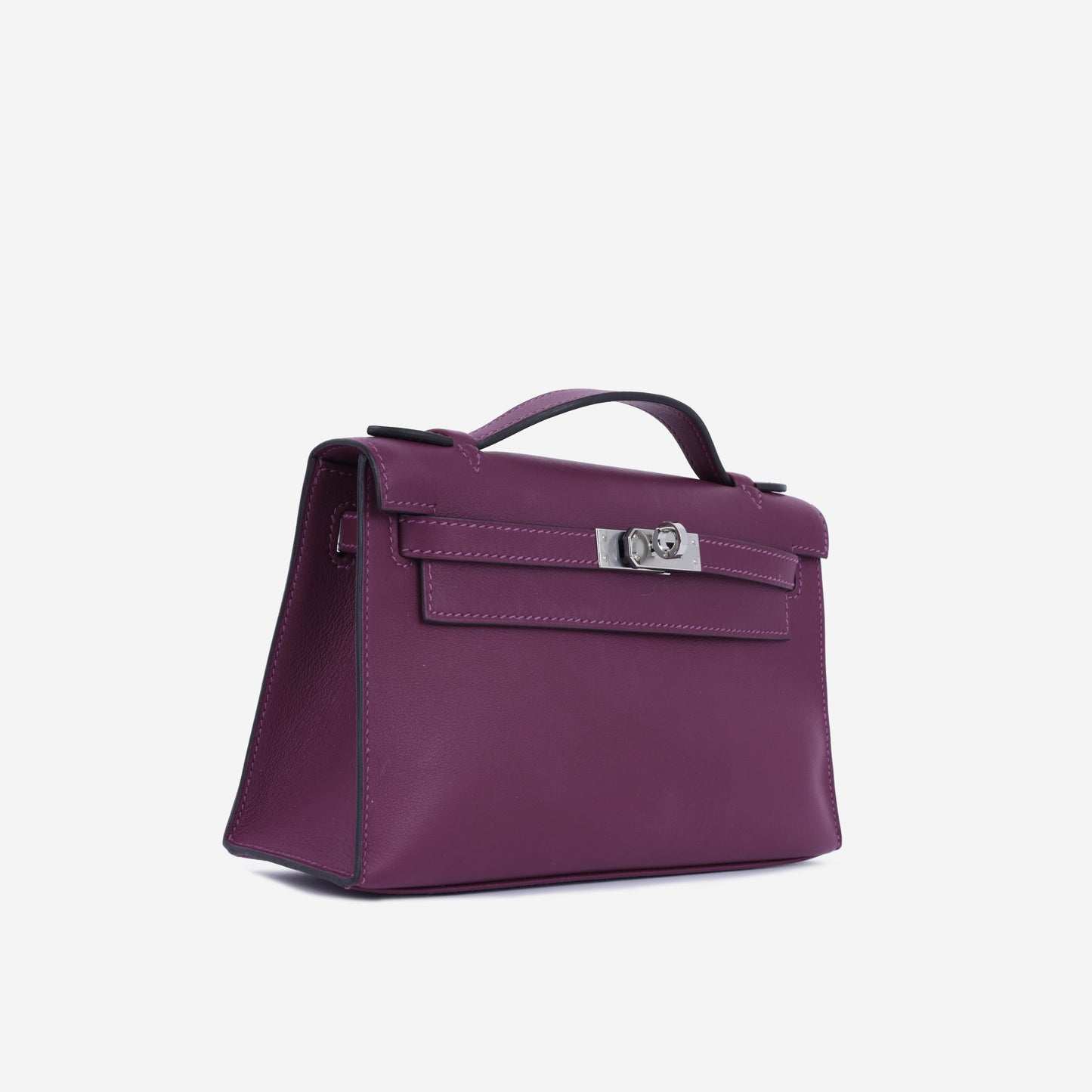 Hermès Kelly Pochette - Anemone Swift | Palladium Hardware