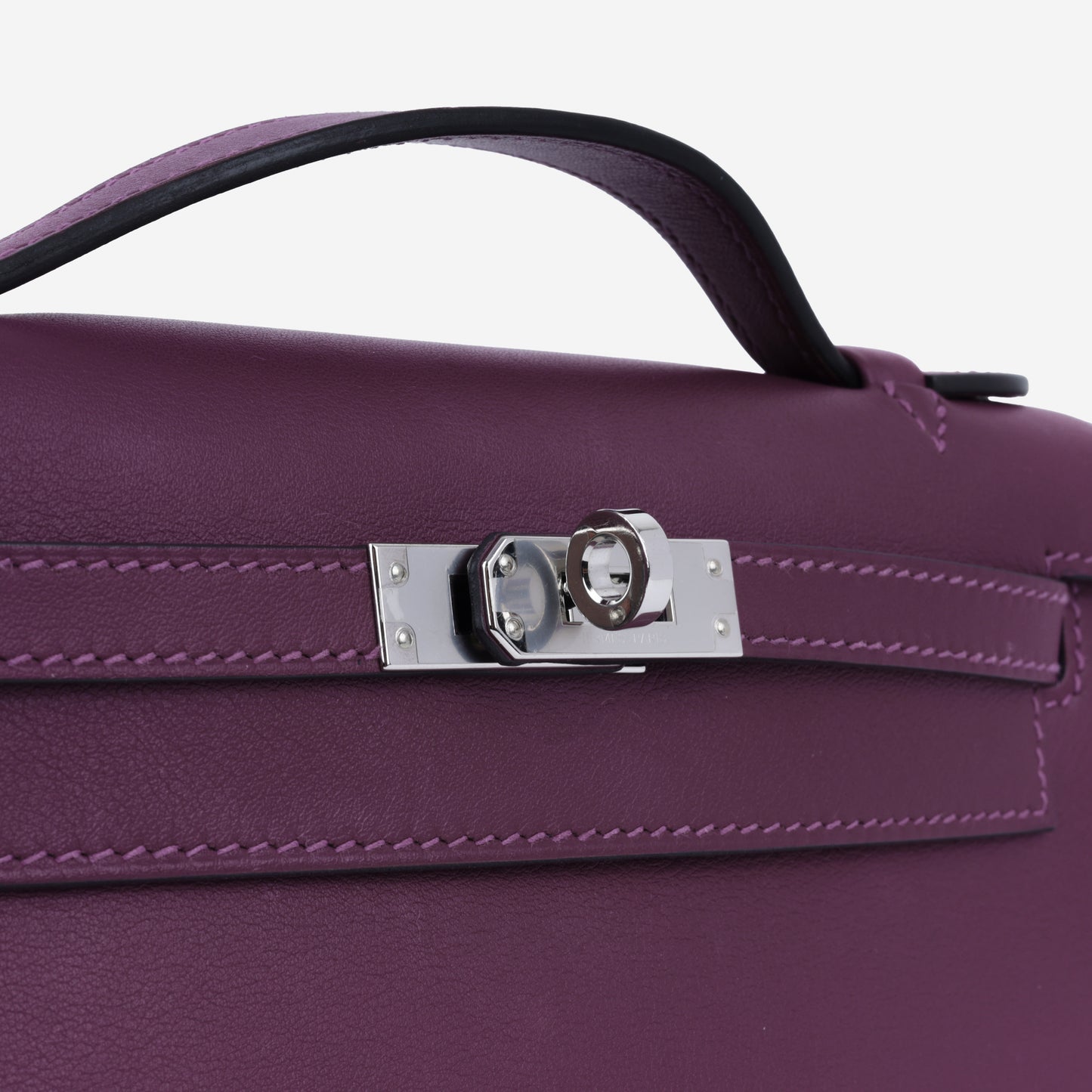 Hermès Kelly Pochette - Anemone Swift | Palladium Hardware