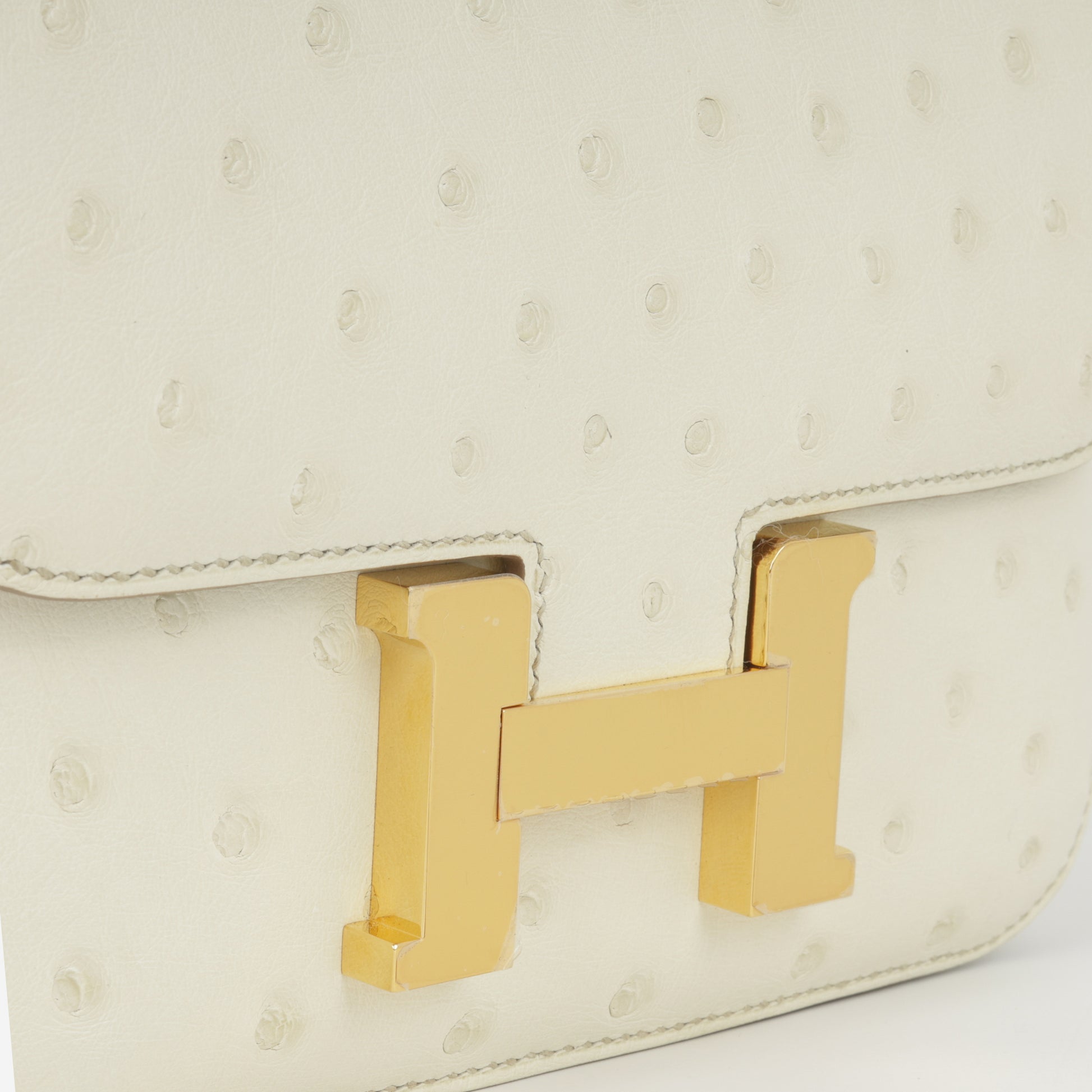 Hermès Constance 18 Beton Ostrich GHW Unused 2024 – Bagista