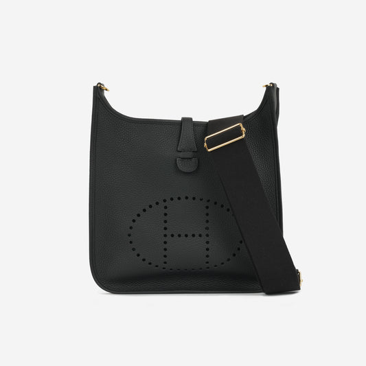 Hermès Evelyne 29 - Black Clemence | Gold Hardware
