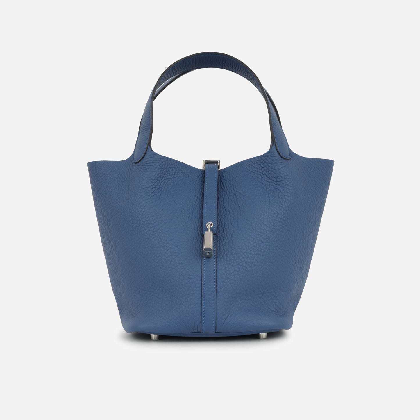 Hermès Picotin 22 - Bleu Tie Clemence | Palladium Hardware