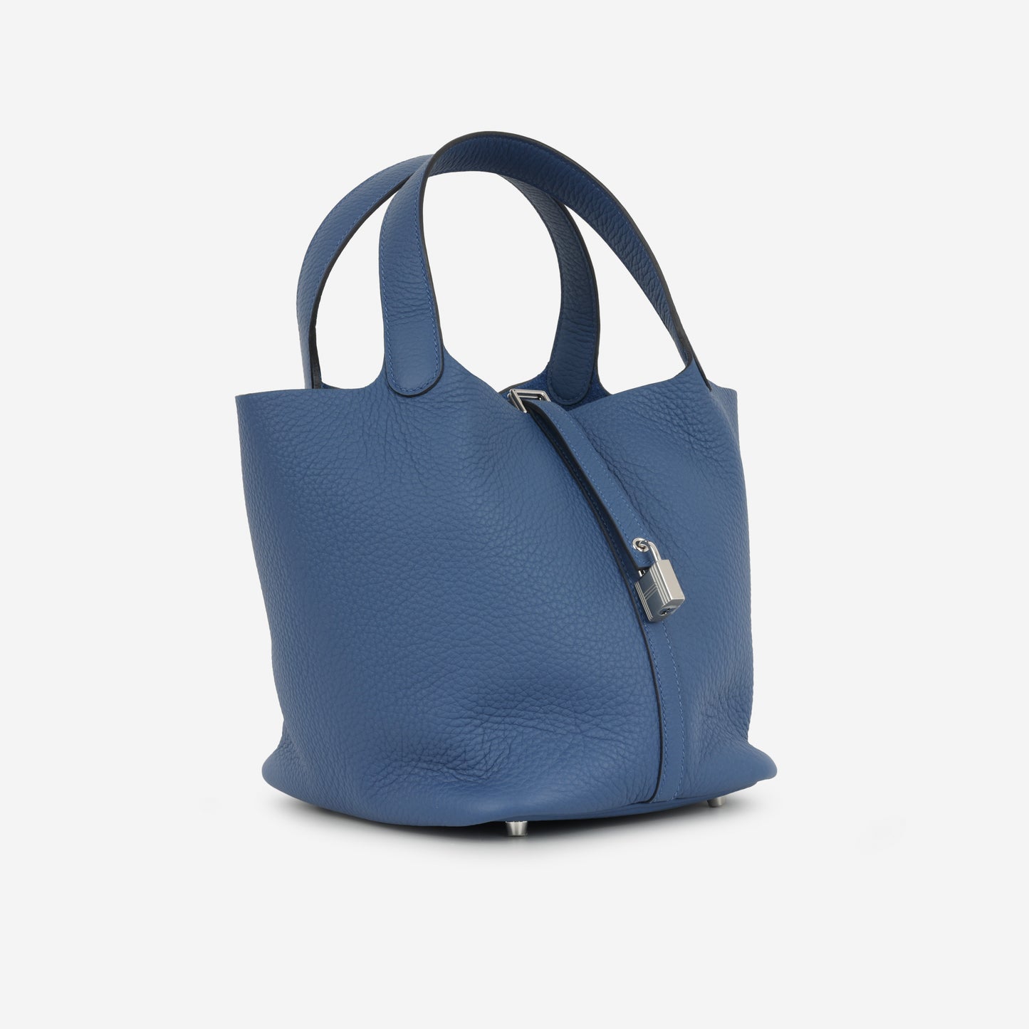 Hermès Picotin 22 - Bleu Tie Clemence | Palladium Hardware