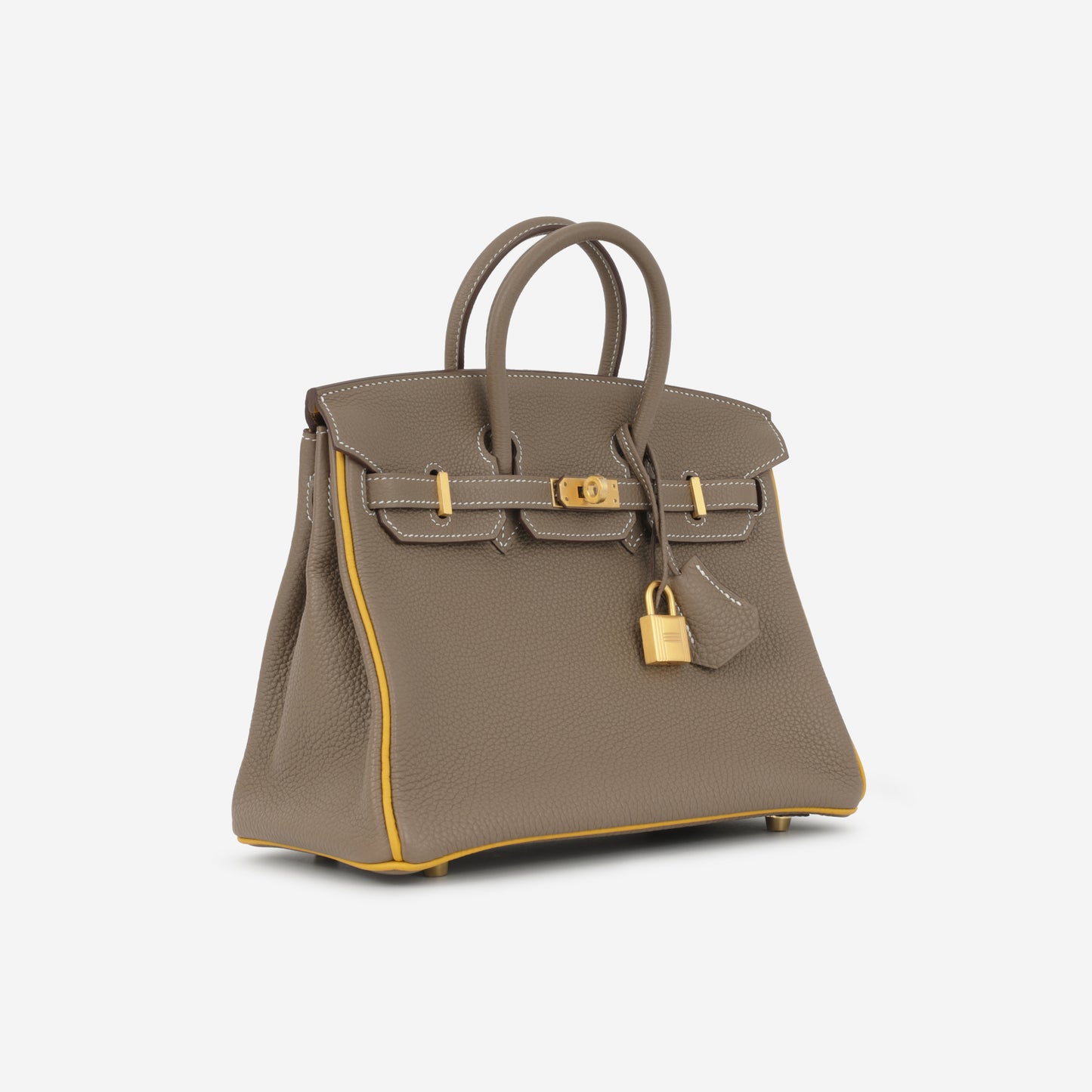 HSS Birkin 25 - Etoupe / Jaune Ambre