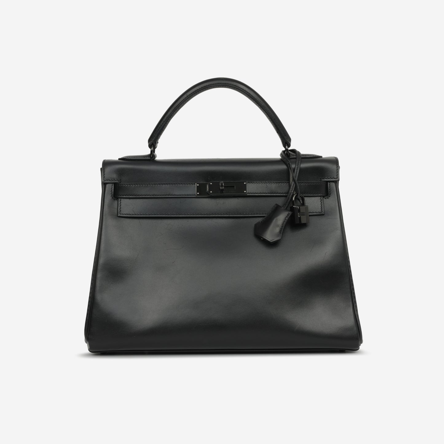 Hermès Kelly 32 - So Black Box Calf