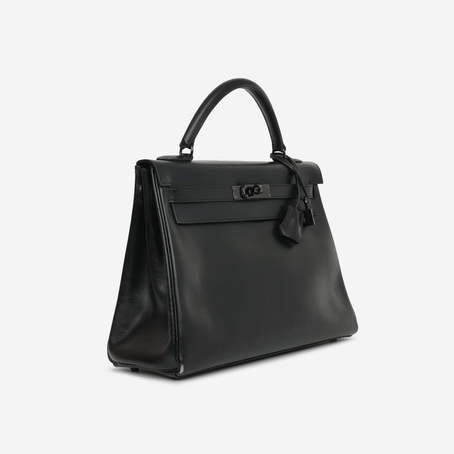 Hermès Kelly 32 - So Black Box Calf