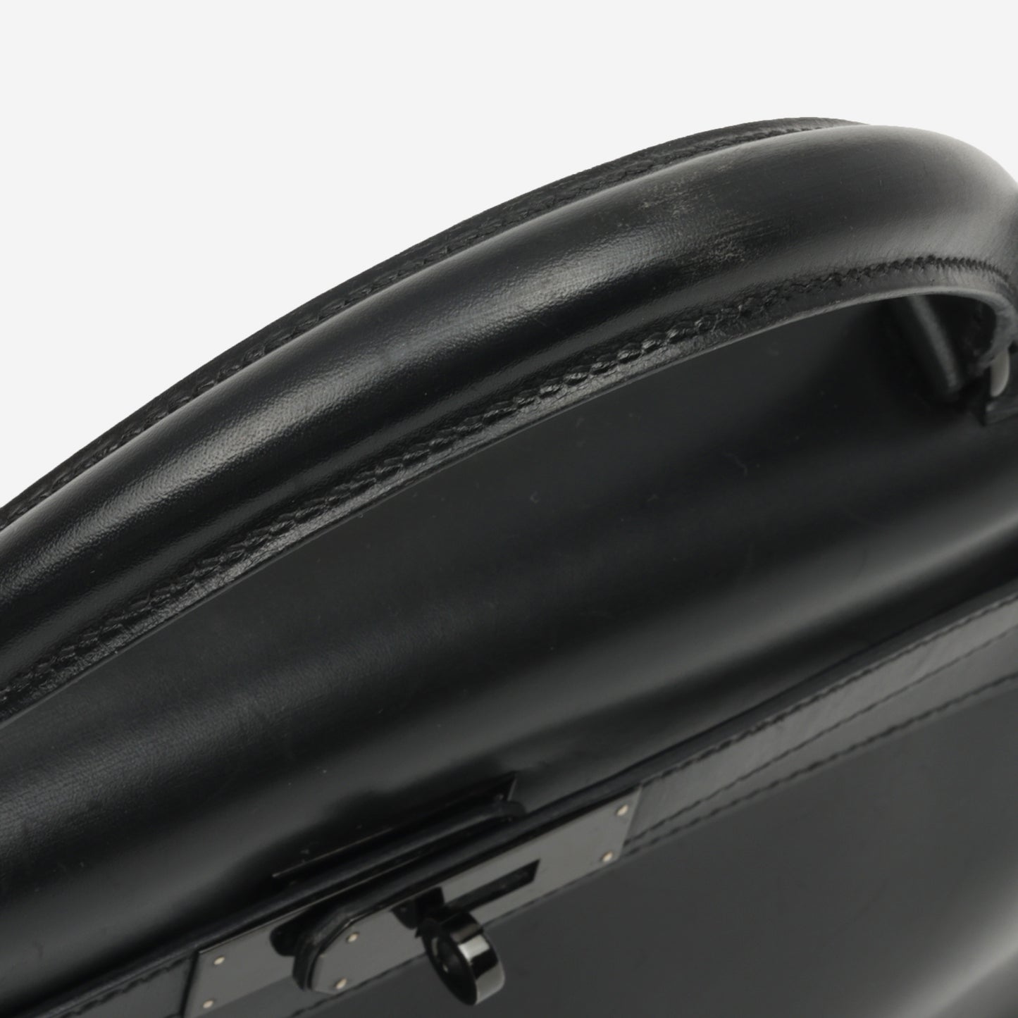 Hermès Kelly 32 - So Black Box Calf