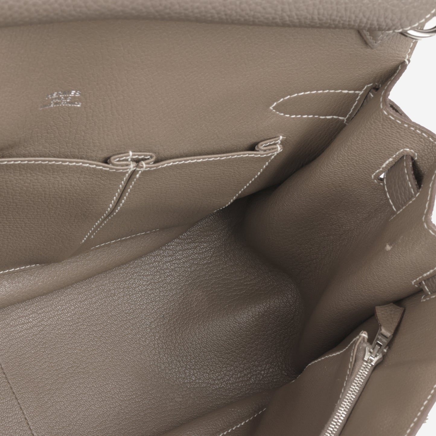 Hermès Jypsière 34 - Etoupe Clemence | Palladium Hardware