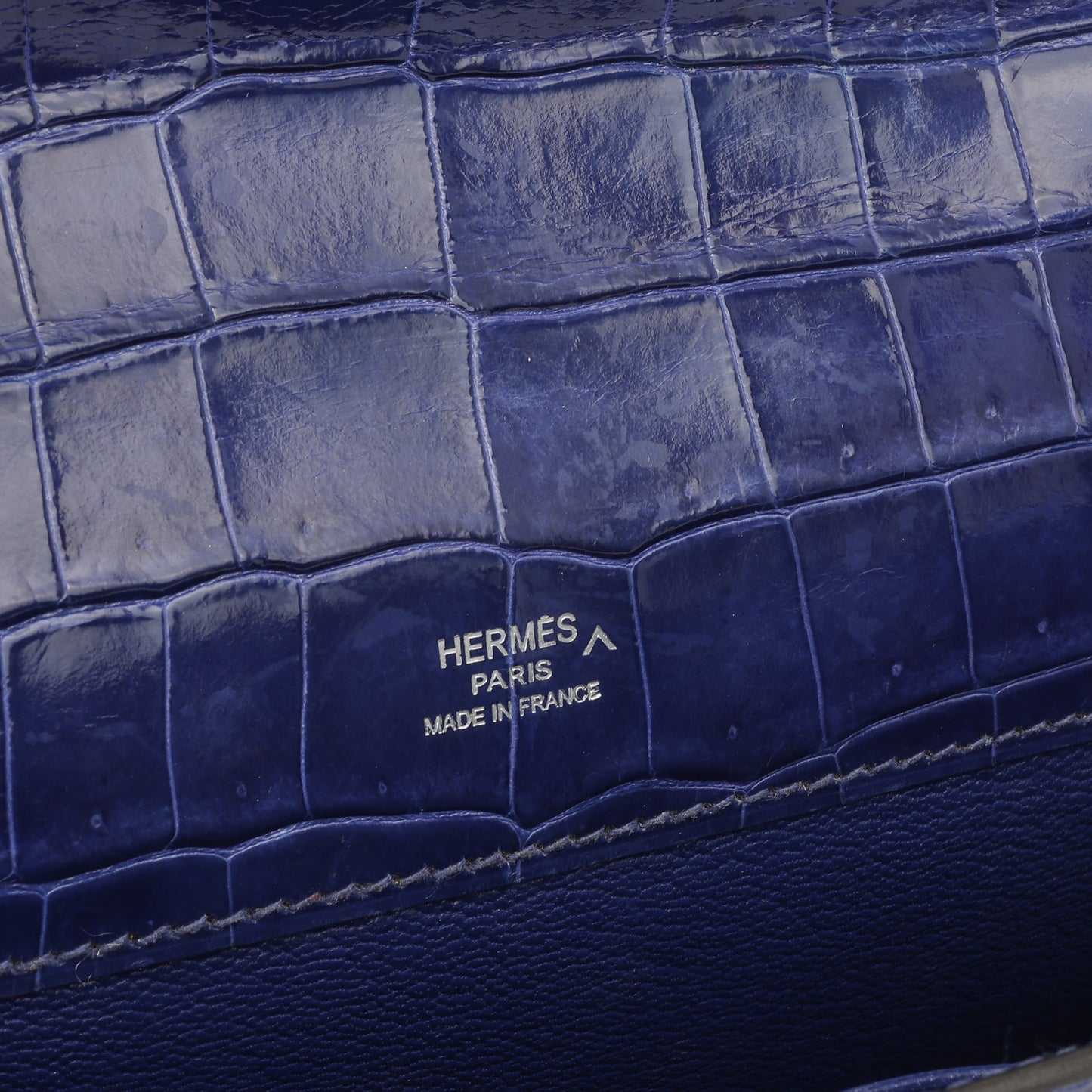 Hermès Kelly Cut - Bleu Electrique
