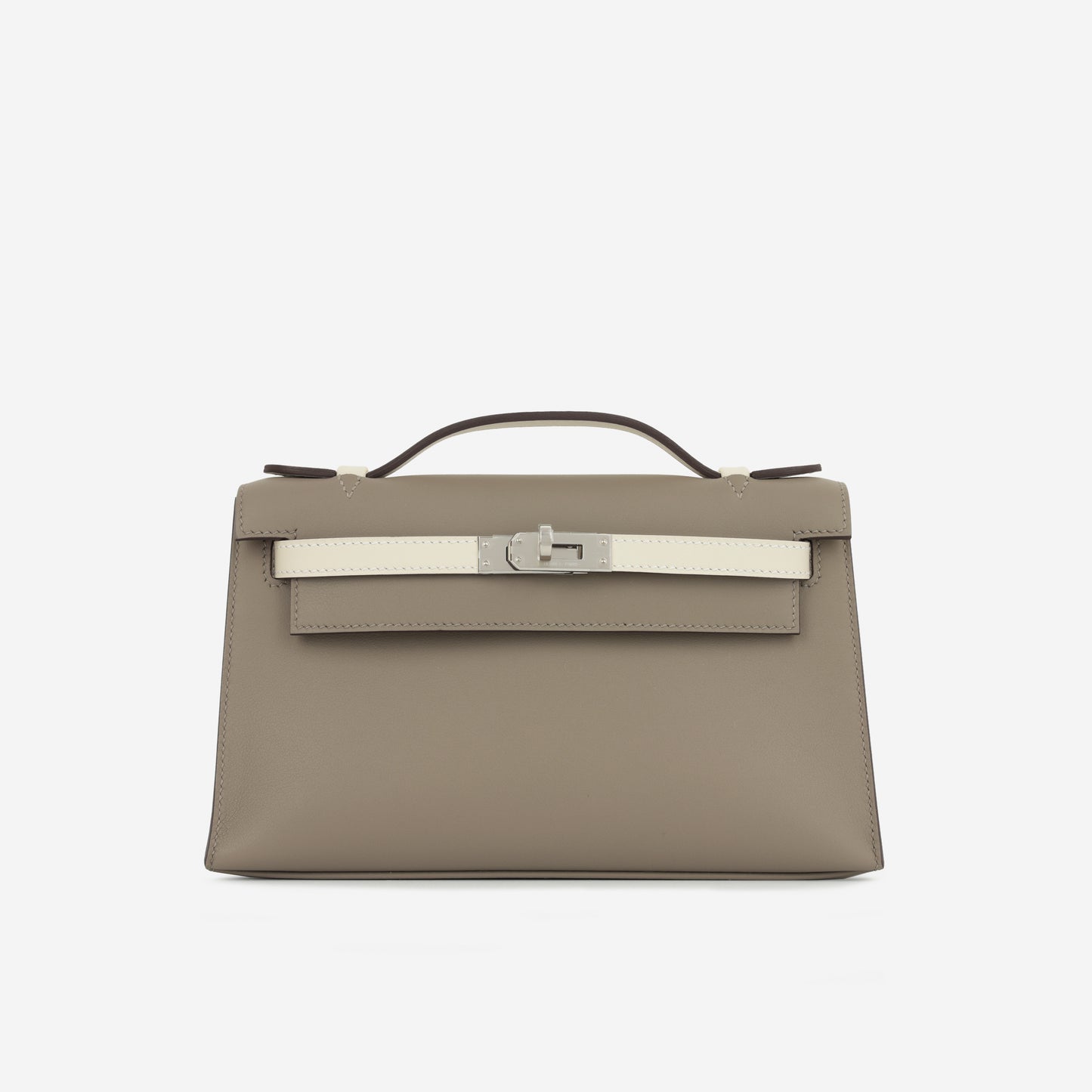 Hermès HSS Kelly Pochette - Etoupe / Craie