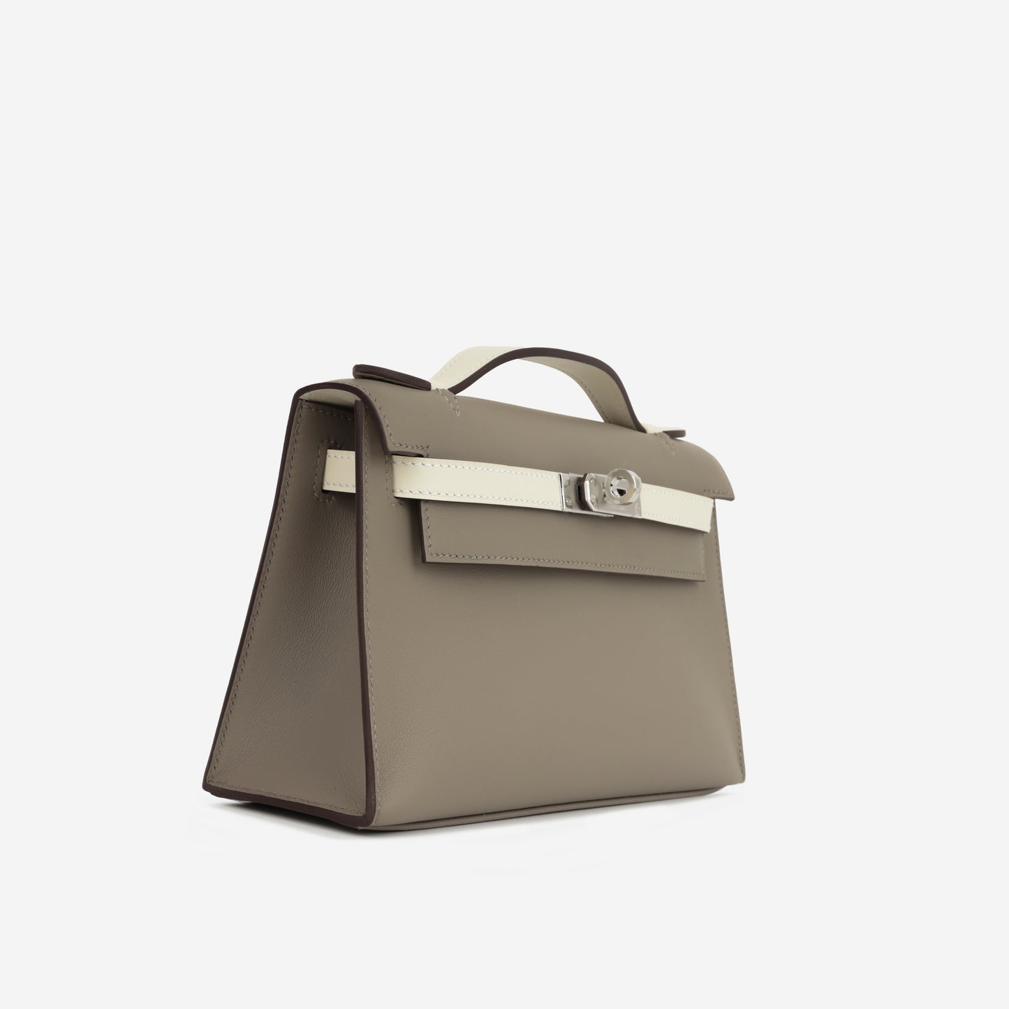 Hermès HSS Kelly Pochette - Etoupe / Craie