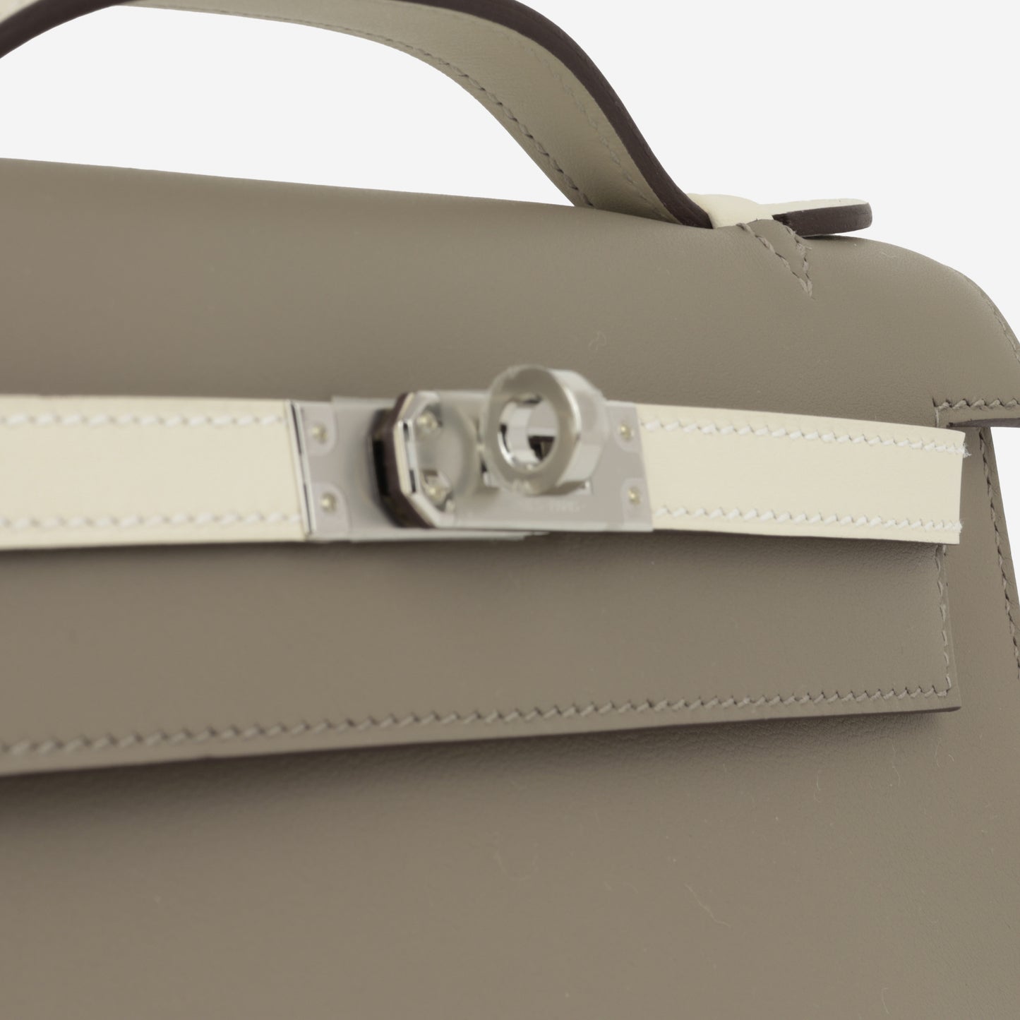 Hermès HSS Kelly Pochette - Etoupe / Craie