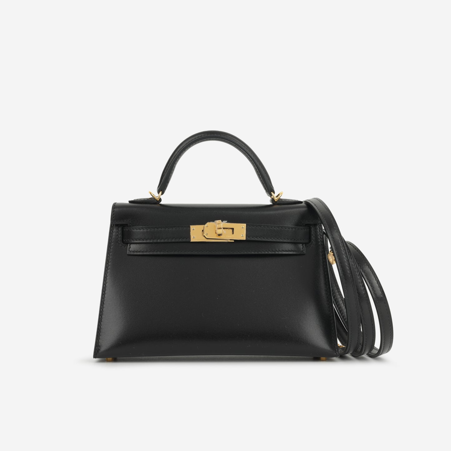 Hermès Mini Kelly - Noir Box Calf