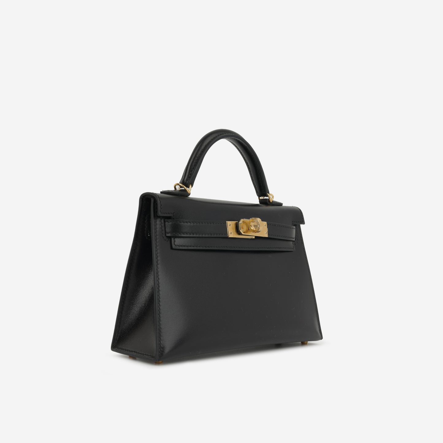 Hermès Mini Kelly - Noir Box Calf