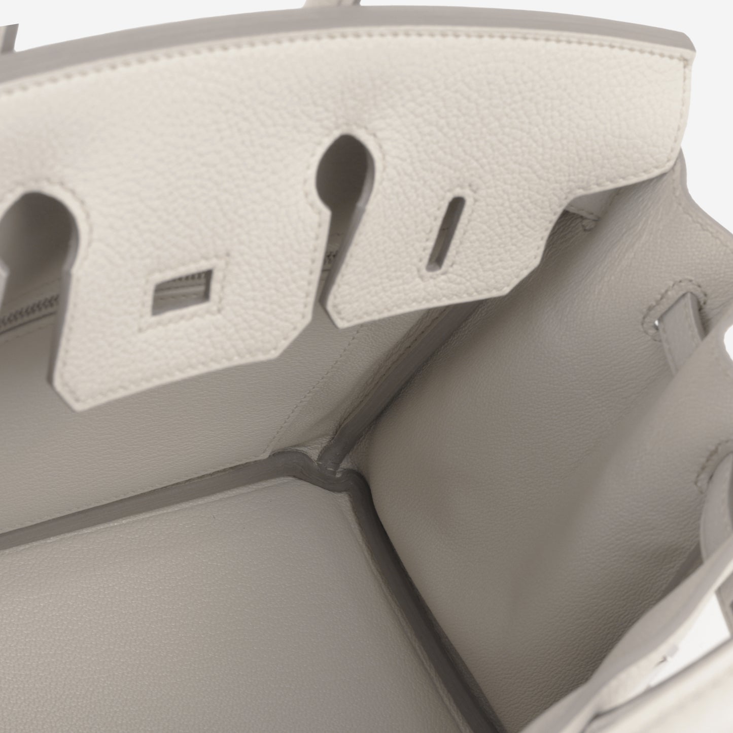 Birkin 25 - Beton Togo | Palladium hardware