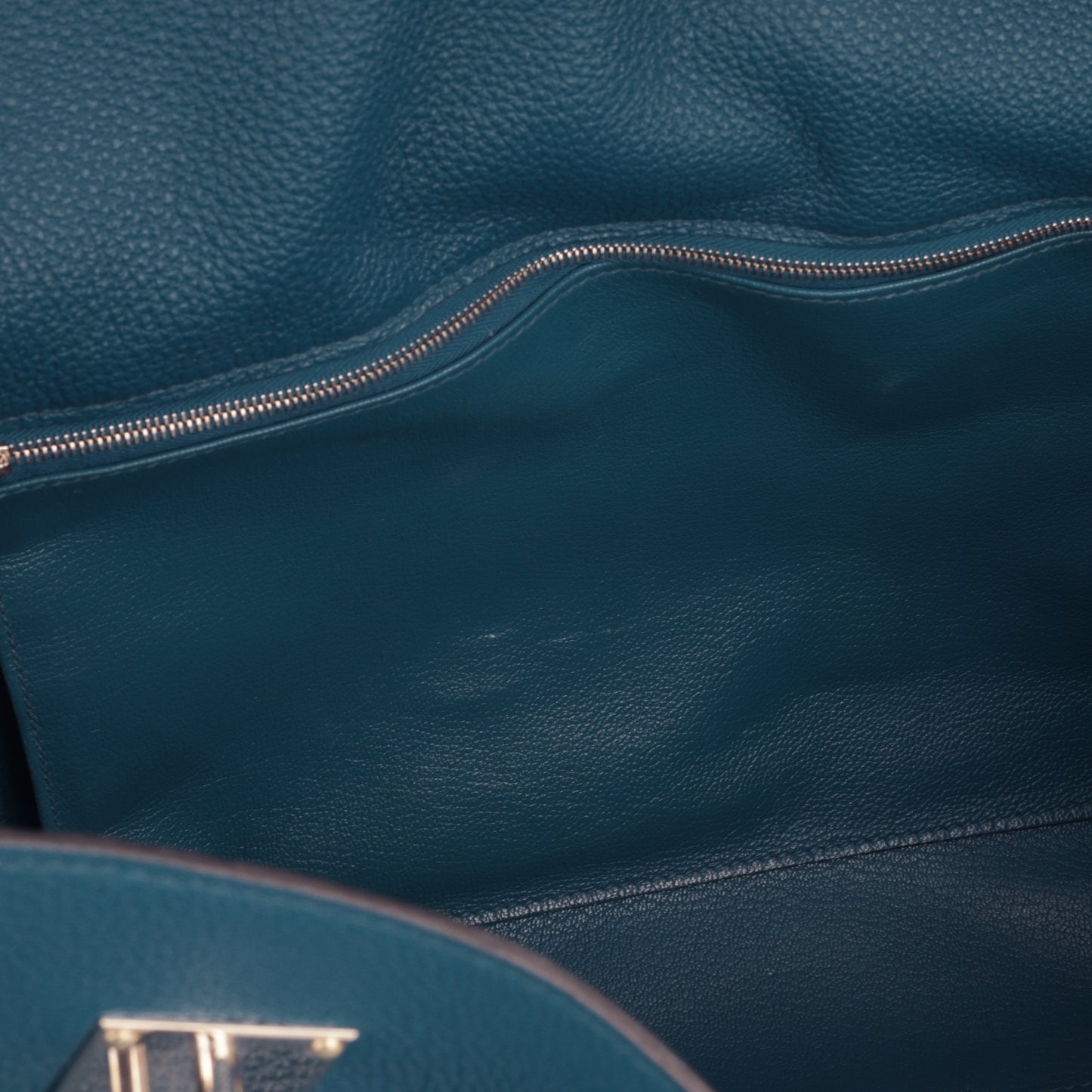 Hermès Kelly 50 Voyage - Bleu Cobalt