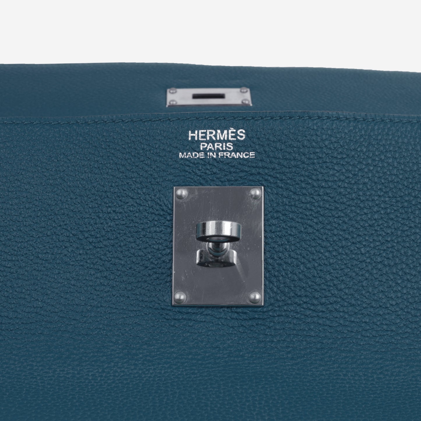 Hermès Kelly 50 Voyage - Bleu Cobalt