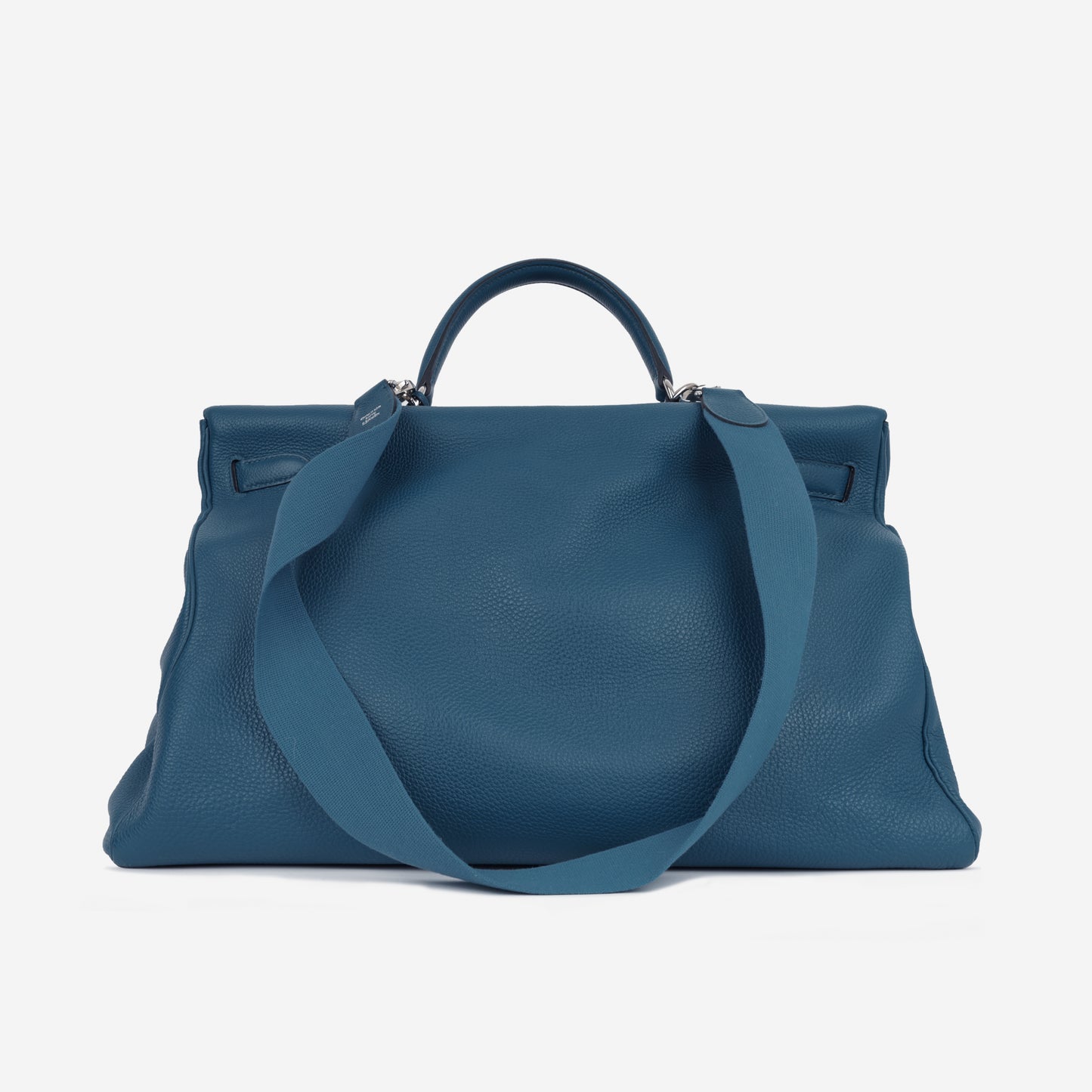 Hermès Kelly 50 Voyage - Bleu Cobalt