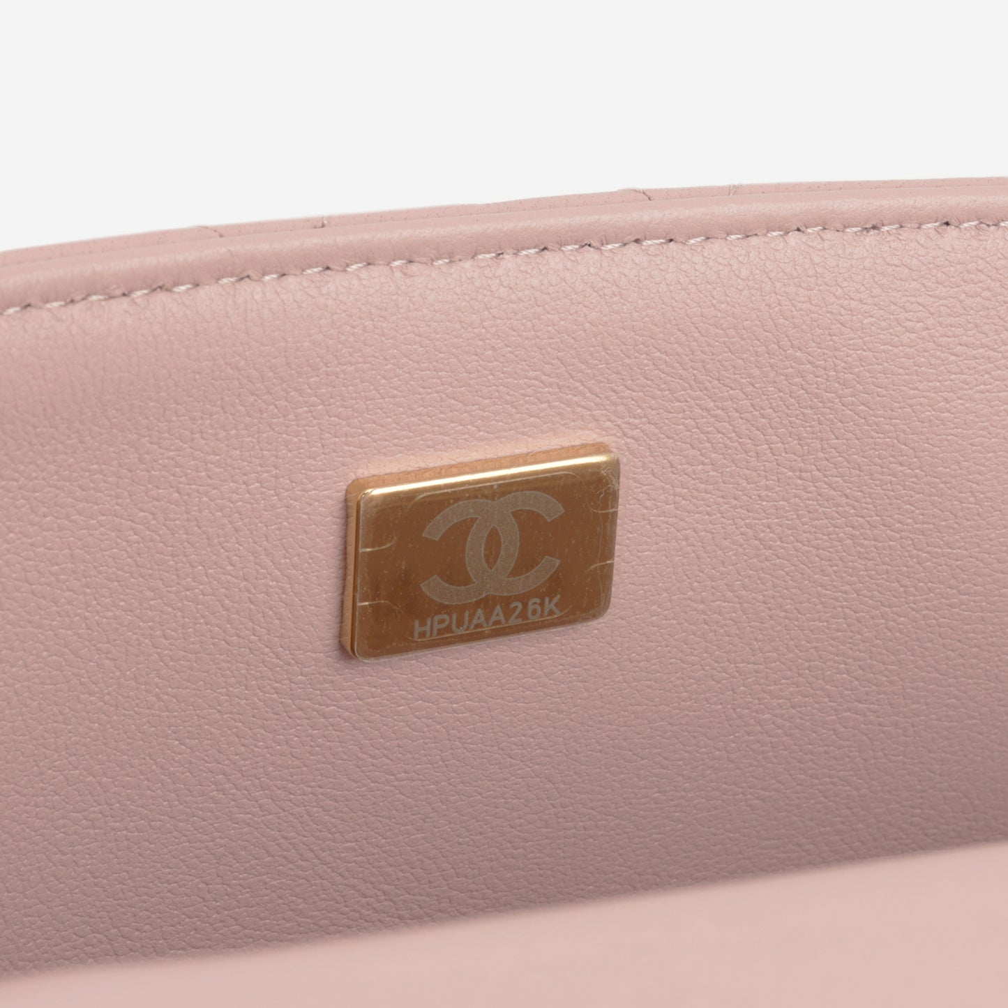 Chanel Mini Rectangular Top Handle - Light Mauve