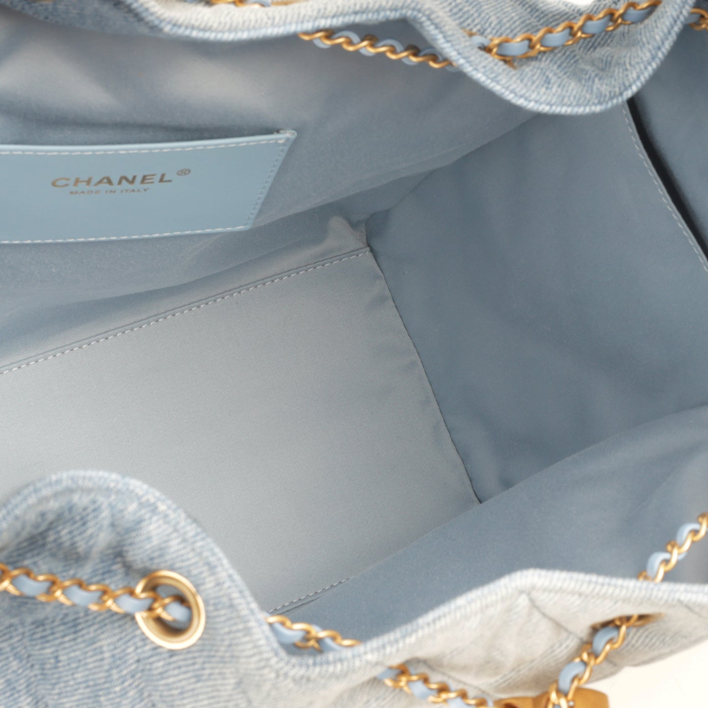 Chanel Medium 25 Hobo Bag - Light Blue Denim