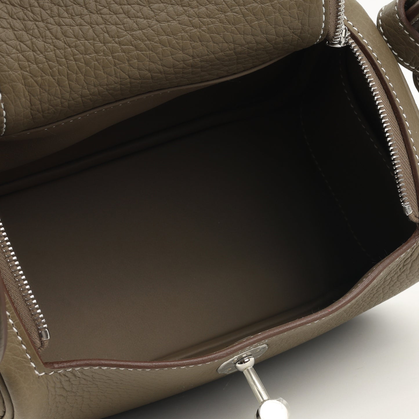 Hermès Mini Lindy - Etoupe