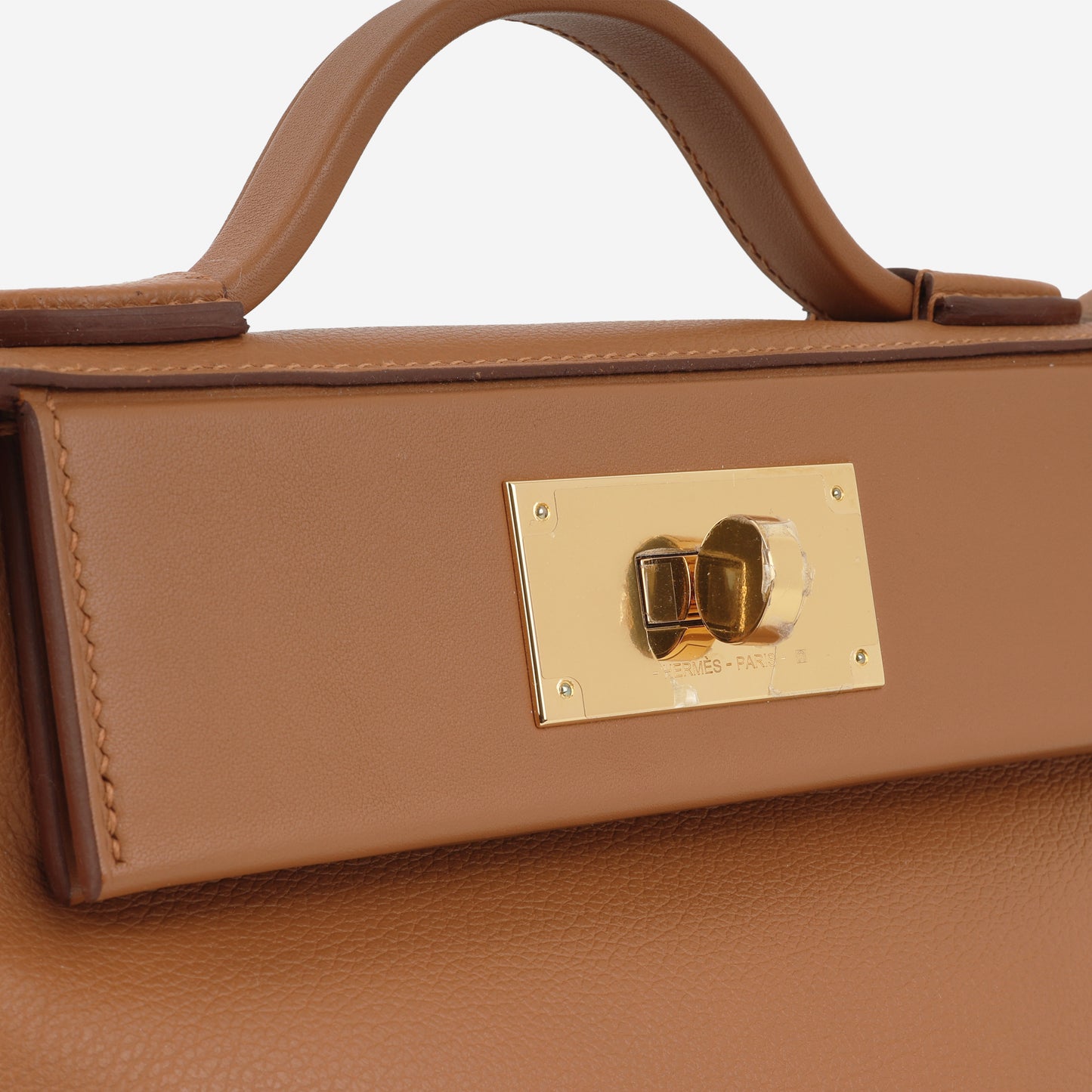 Hermès Mini 24/24 - Gold Evercolor / Swift | Gold Hardware