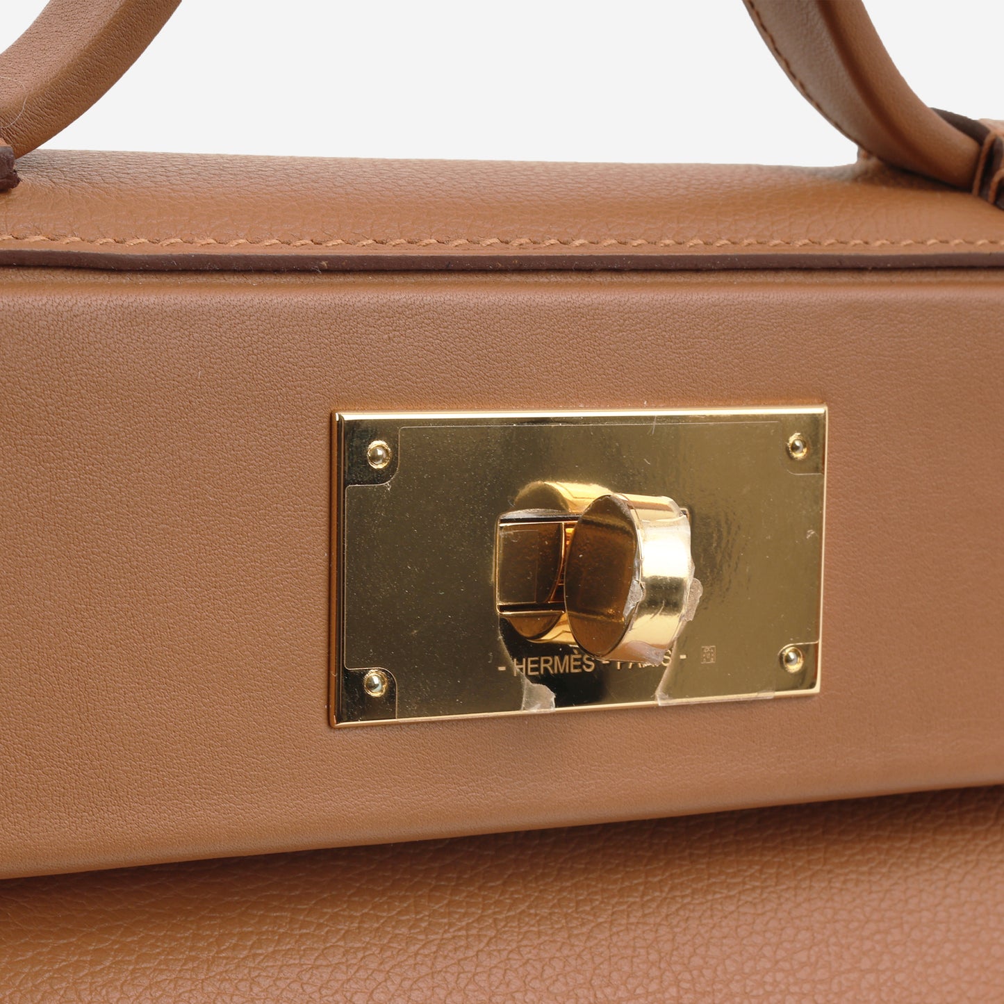 Hermès Mini 24/24 - Gold Evercolor / Swift | Gold Hardware