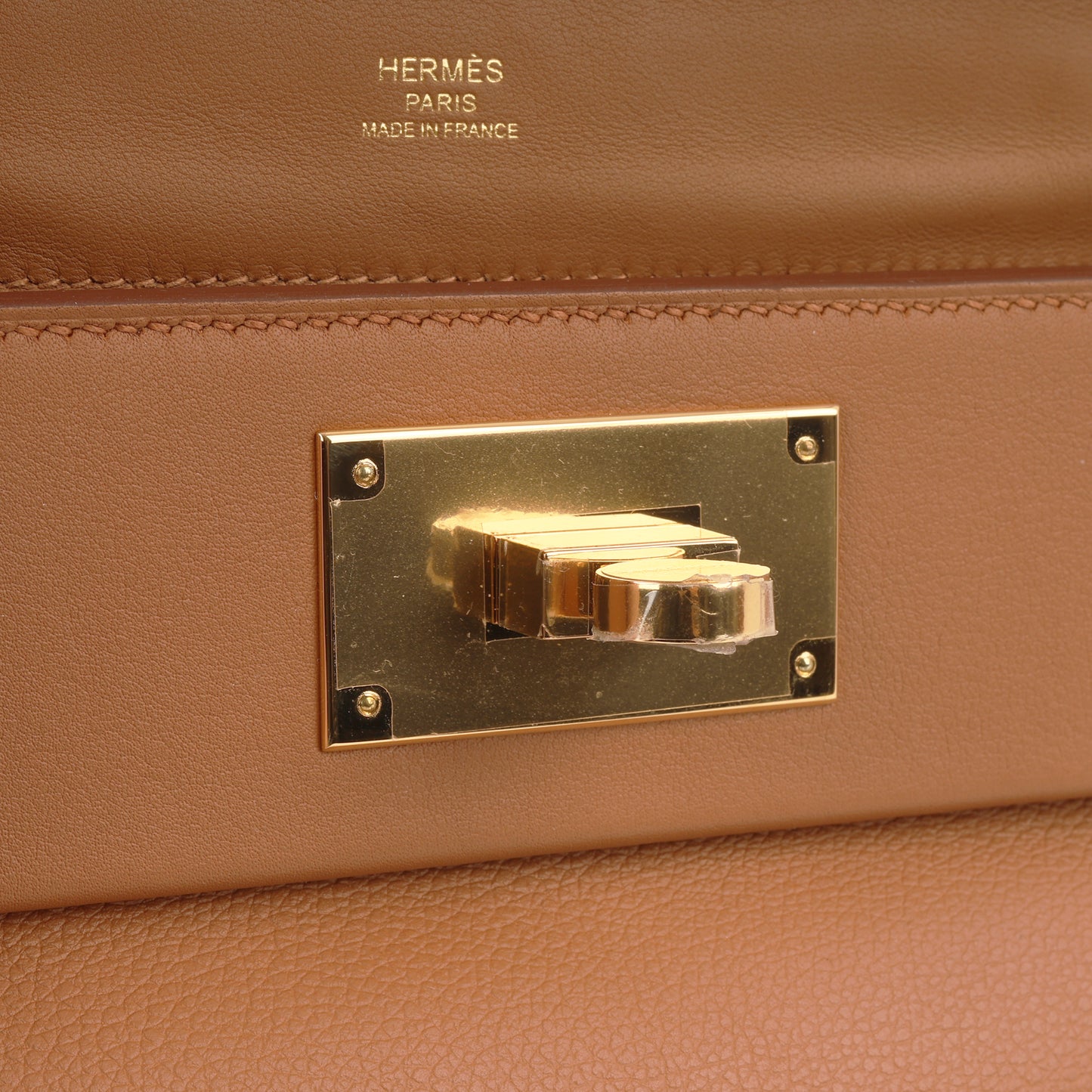 Hermès Mini 24/24 - Gold Evercolor / Swift | Gold Hardware