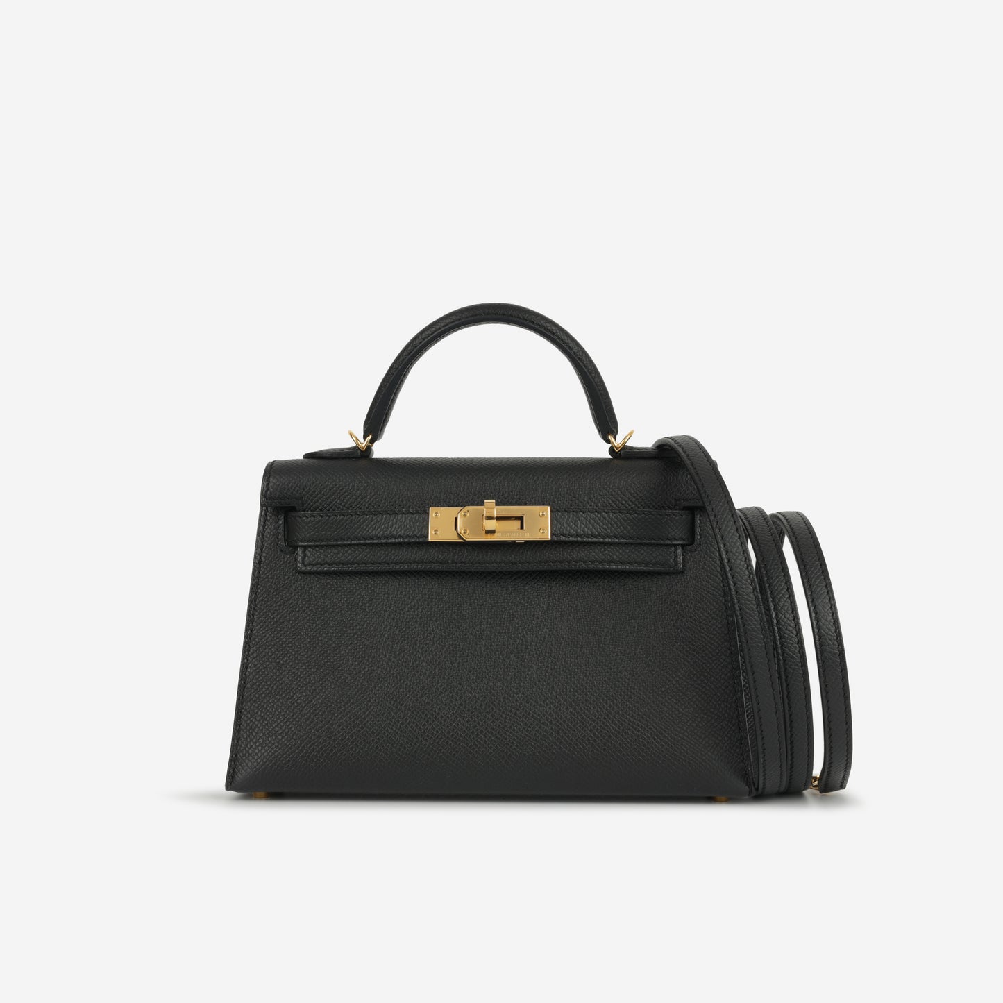 Hermès Mini Kelly - Noir Epsom