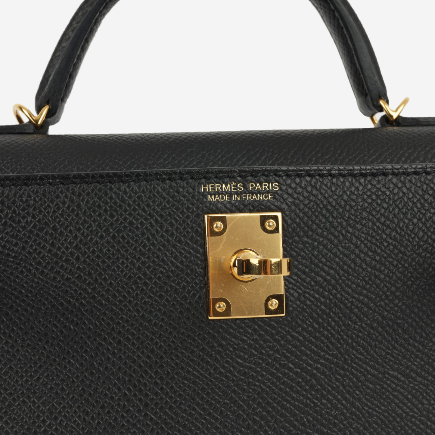 Hermès Mini Kelly - Noir Epsom