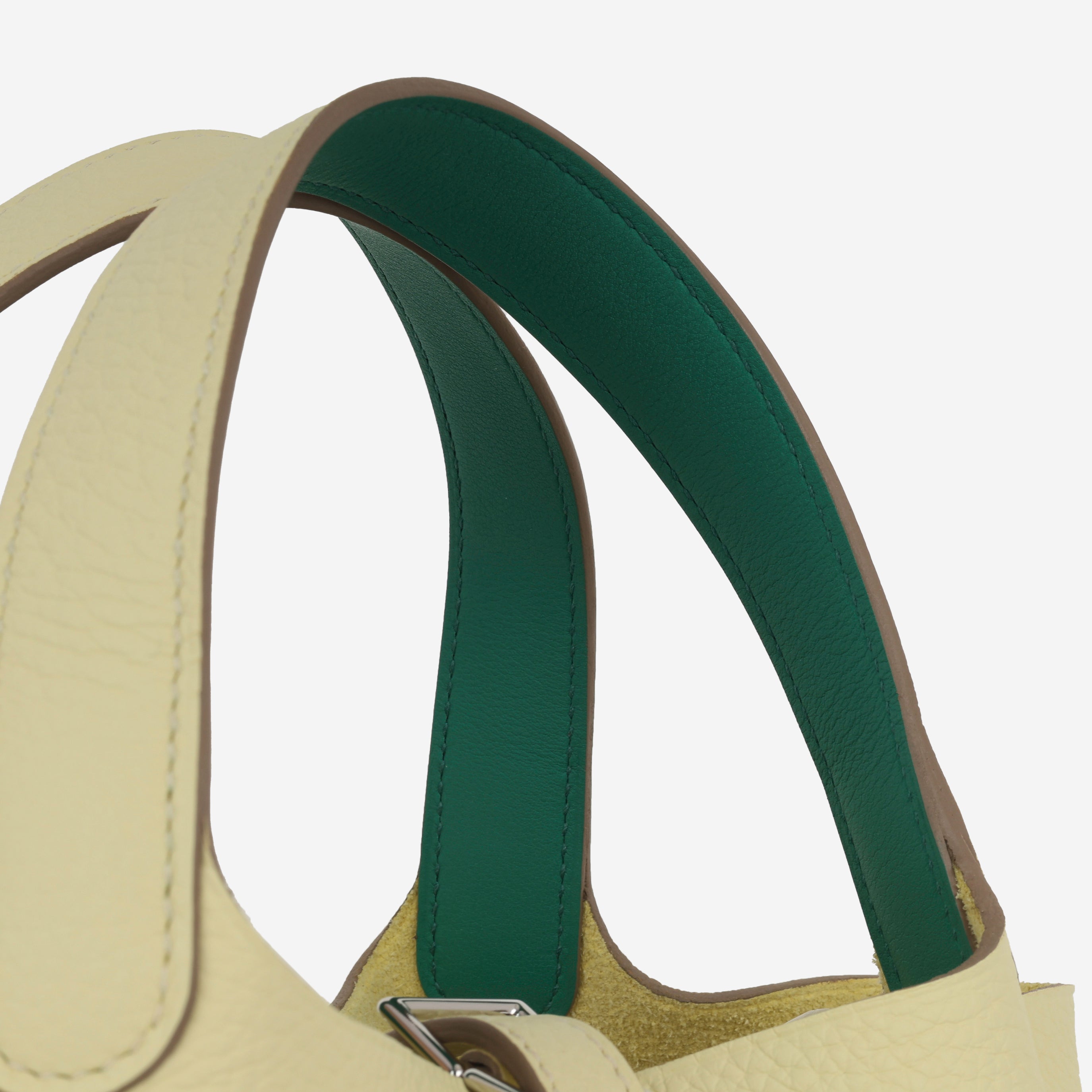 Hermès Picotin 18 Eclat - Jaune Milton / Vert Vertigo PHW – Bagista