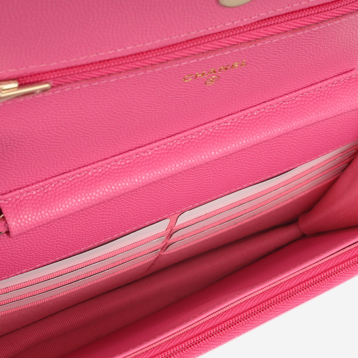 Chanel Classic Wallet on Chain