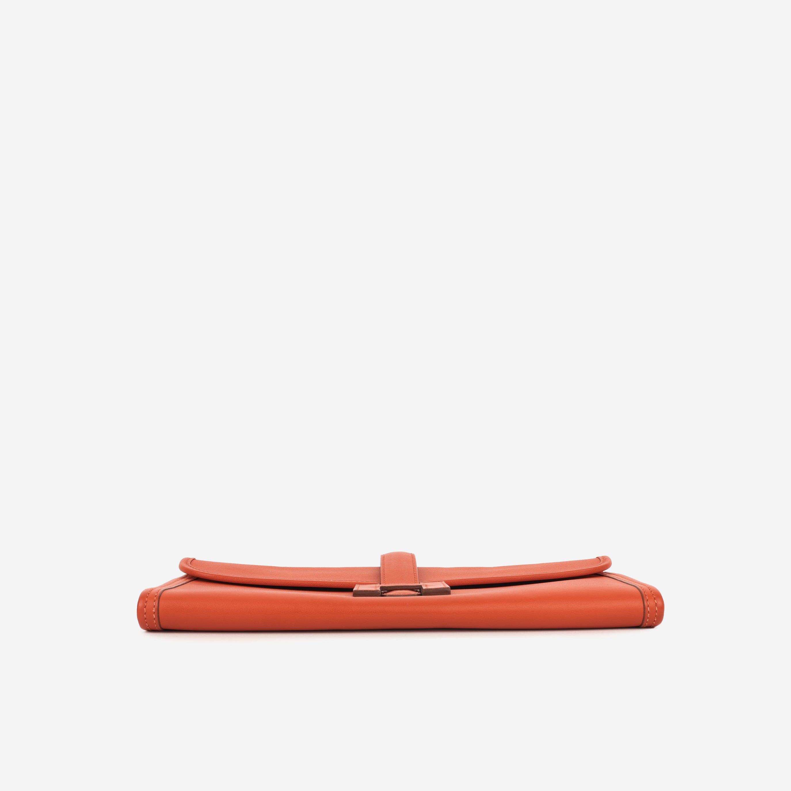 Immaculate Hermès Jige Clutch 29 - Capucine Swift | Bagista