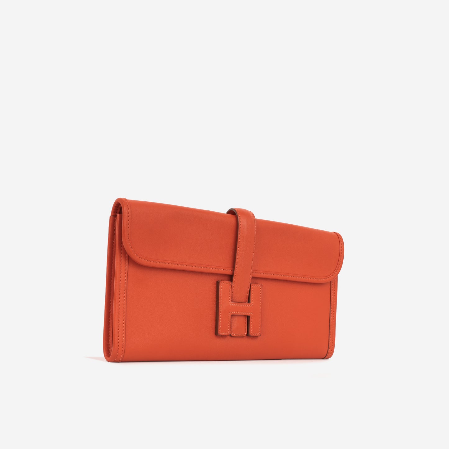 Hermès Jige Clutch 29 - Orange Field
