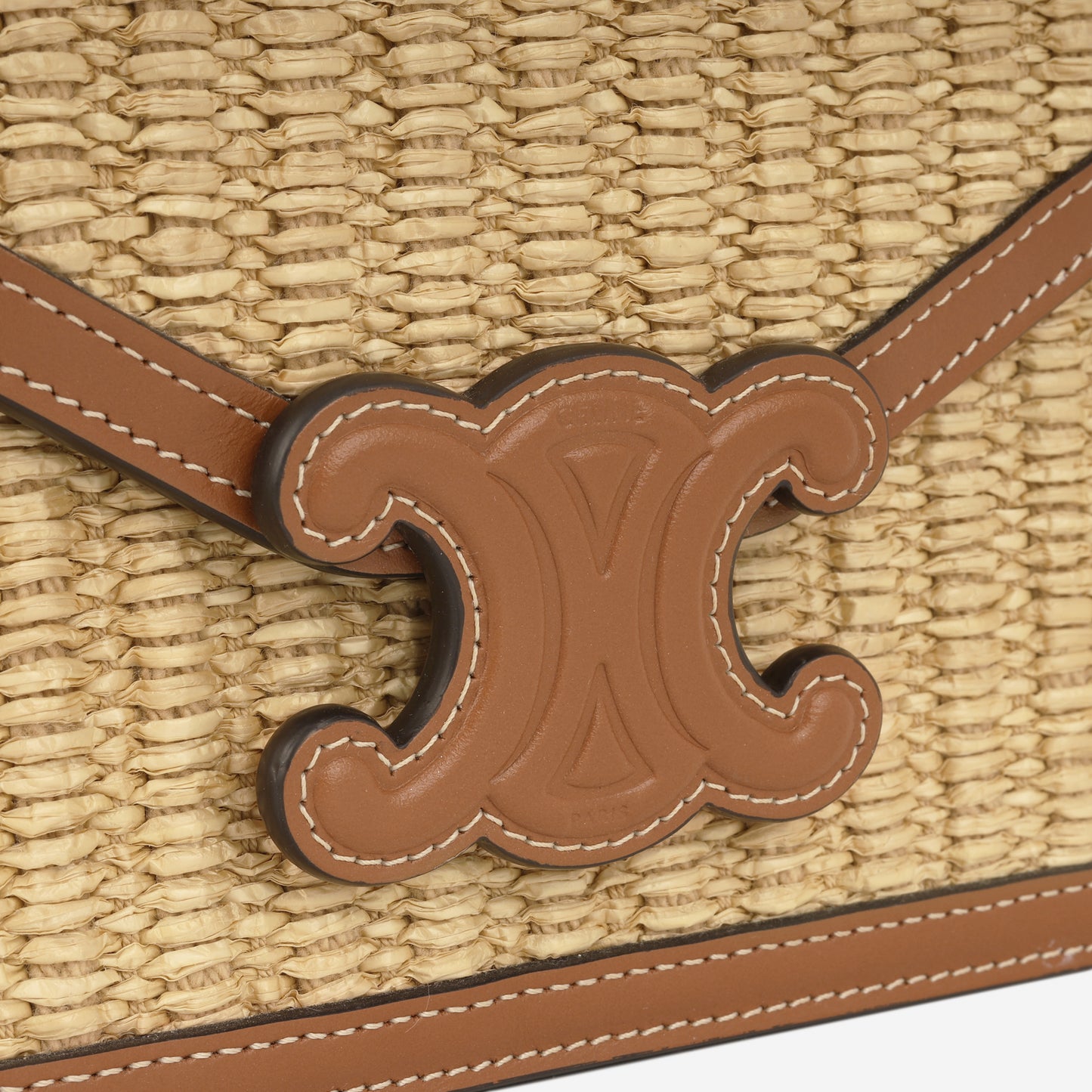 Triomphe Wallet on Strap