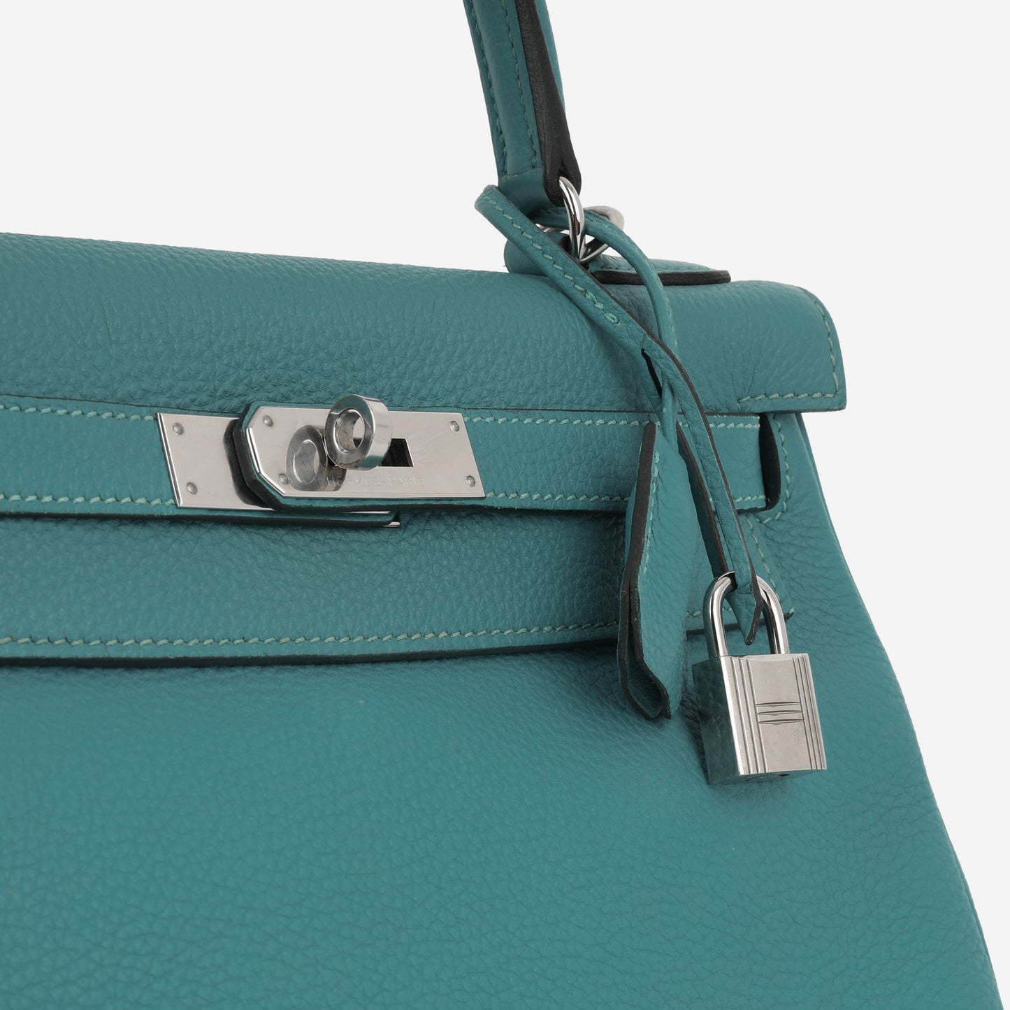 Hermès Kelly 28 - Bleu De Galice