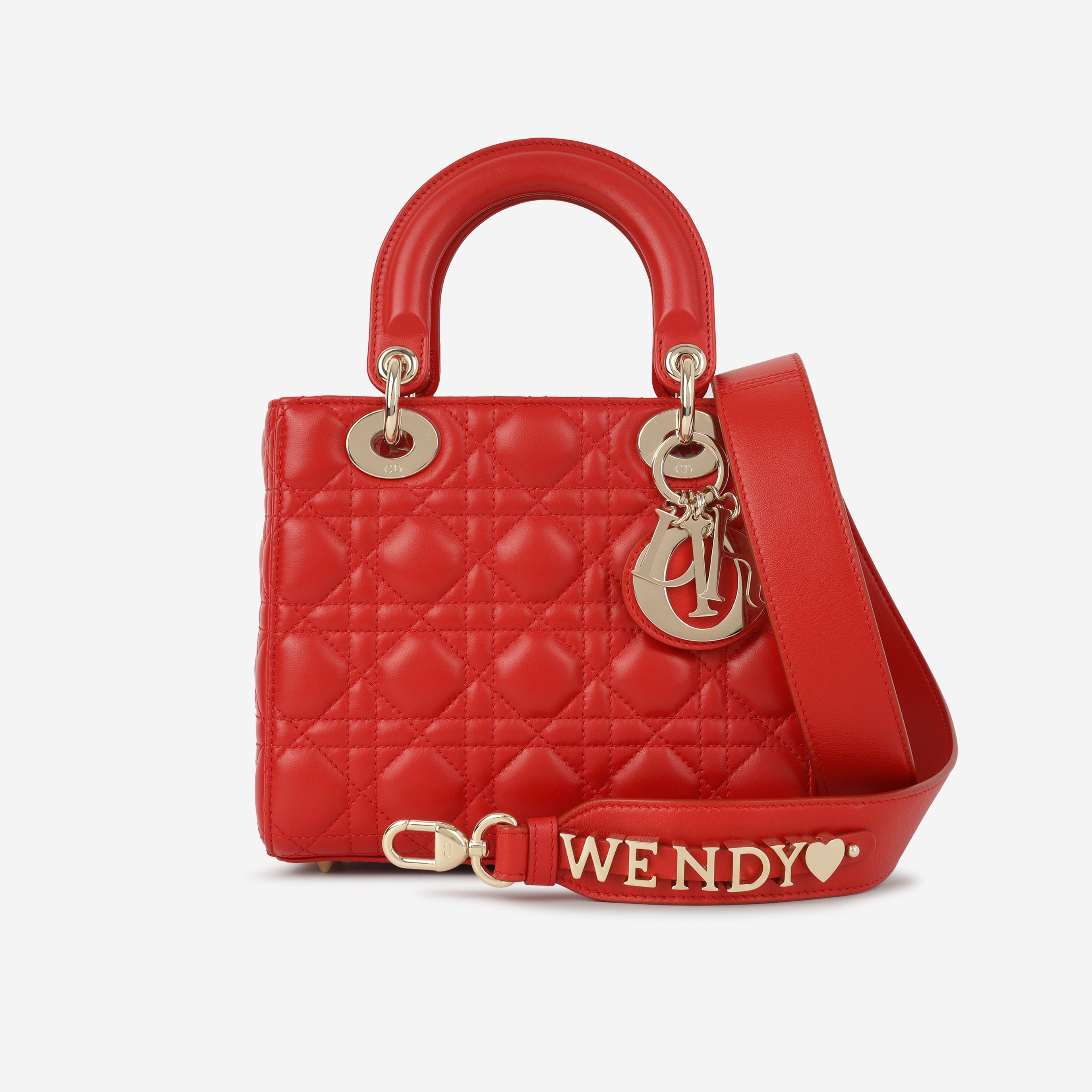 Dior My ABCDior -Small - Red Lambskin CGHW