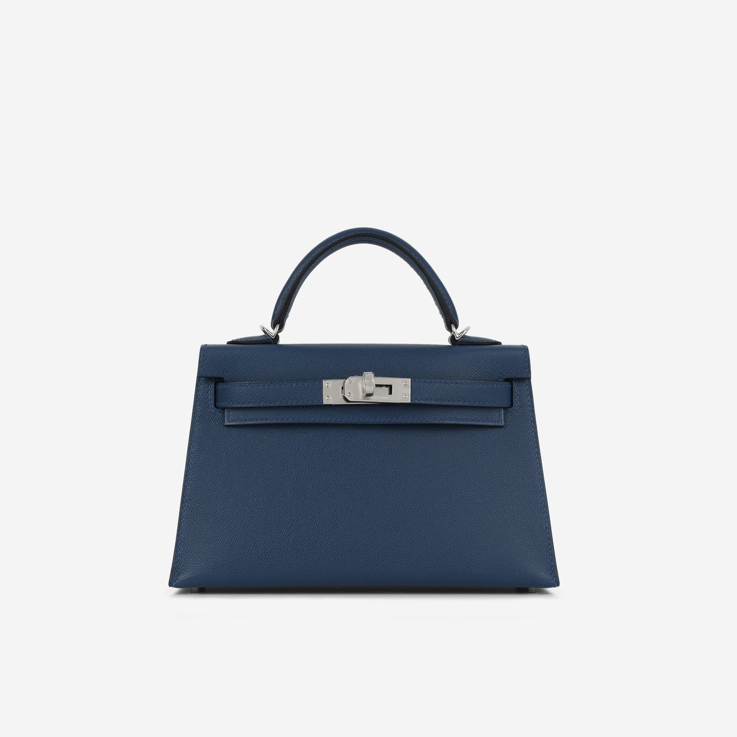 Hermès Mini Kelly - Bleu Tie Madame
