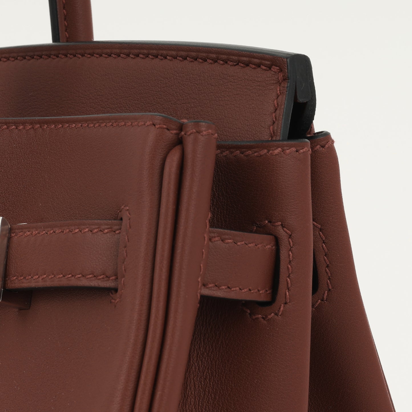 Hermès Birkin 25 - Rouge H Swift | Palladium Hardware